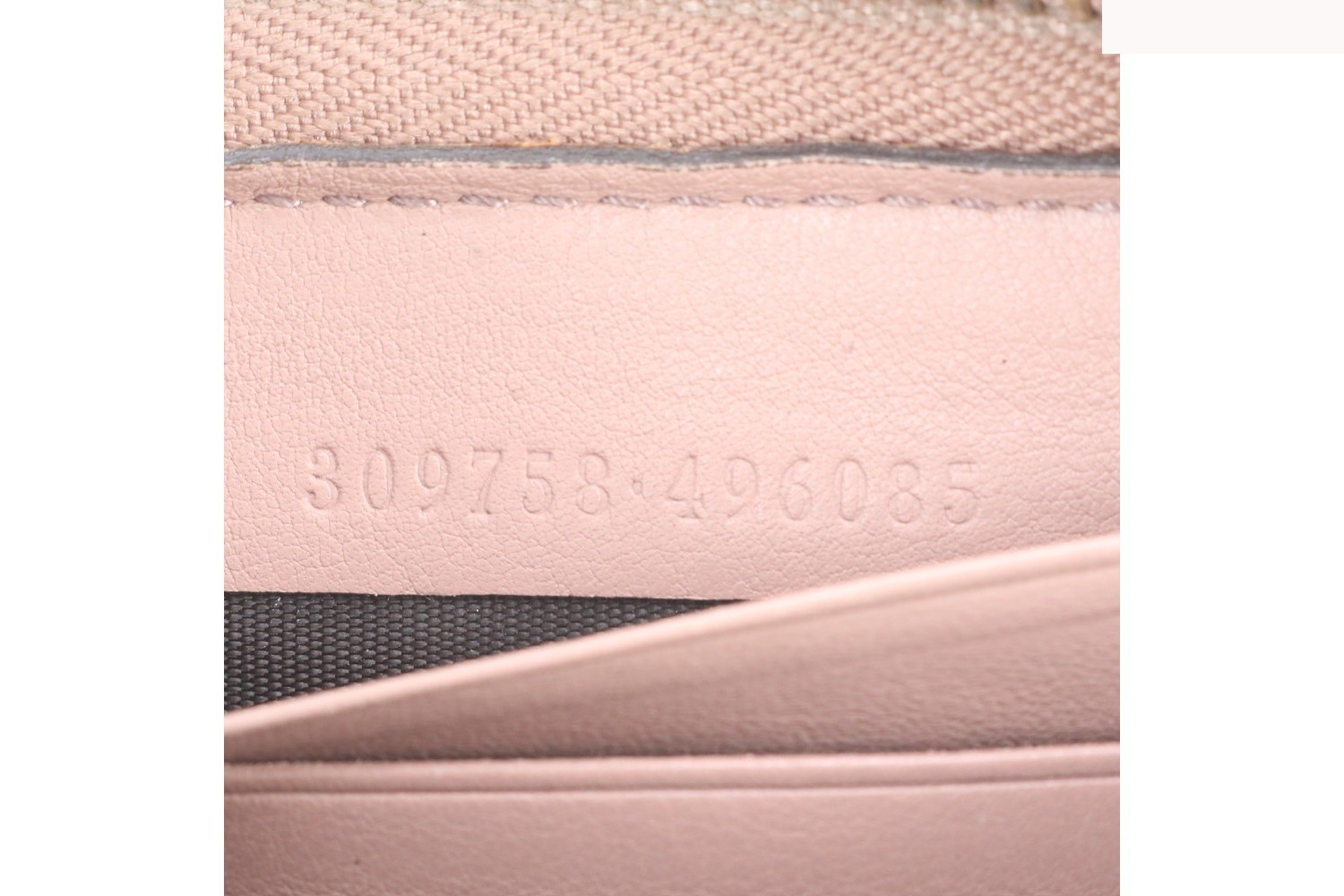 Micro GG Gucci Nice 309758 Leather Long Wallet — view 9