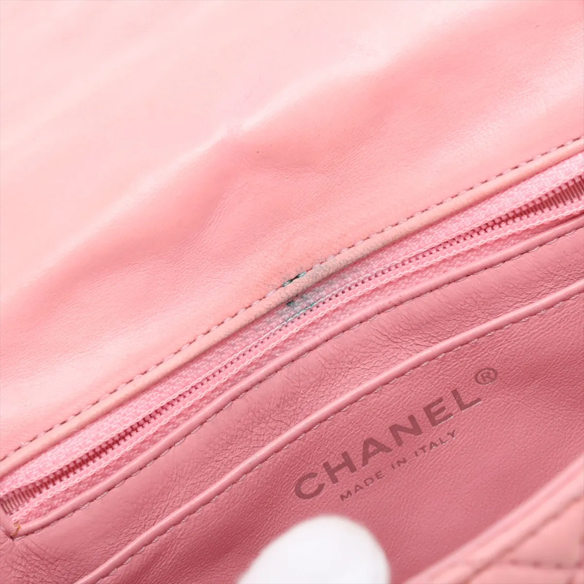 Mini Matelasse 17 Leather Single Flap Single Chain Bag Pink Silver Hardware 12622640 12th Series A35200 — view 11