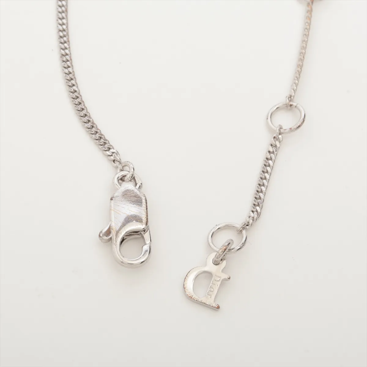 heart bracelet, metal, silver. Shows — view 4