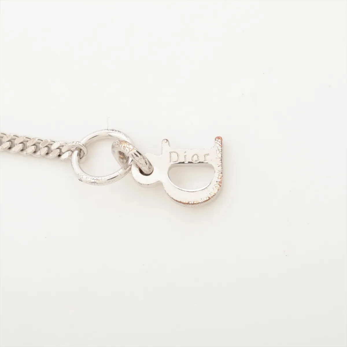 heart bracelet, metal, silver. Shows — view 5