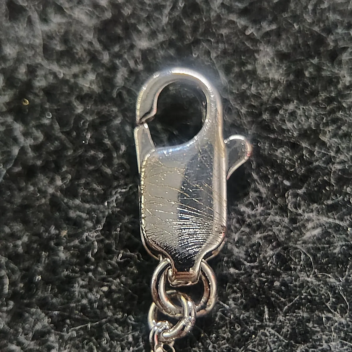 heart bracelet, metal, silver. Shows — view 6