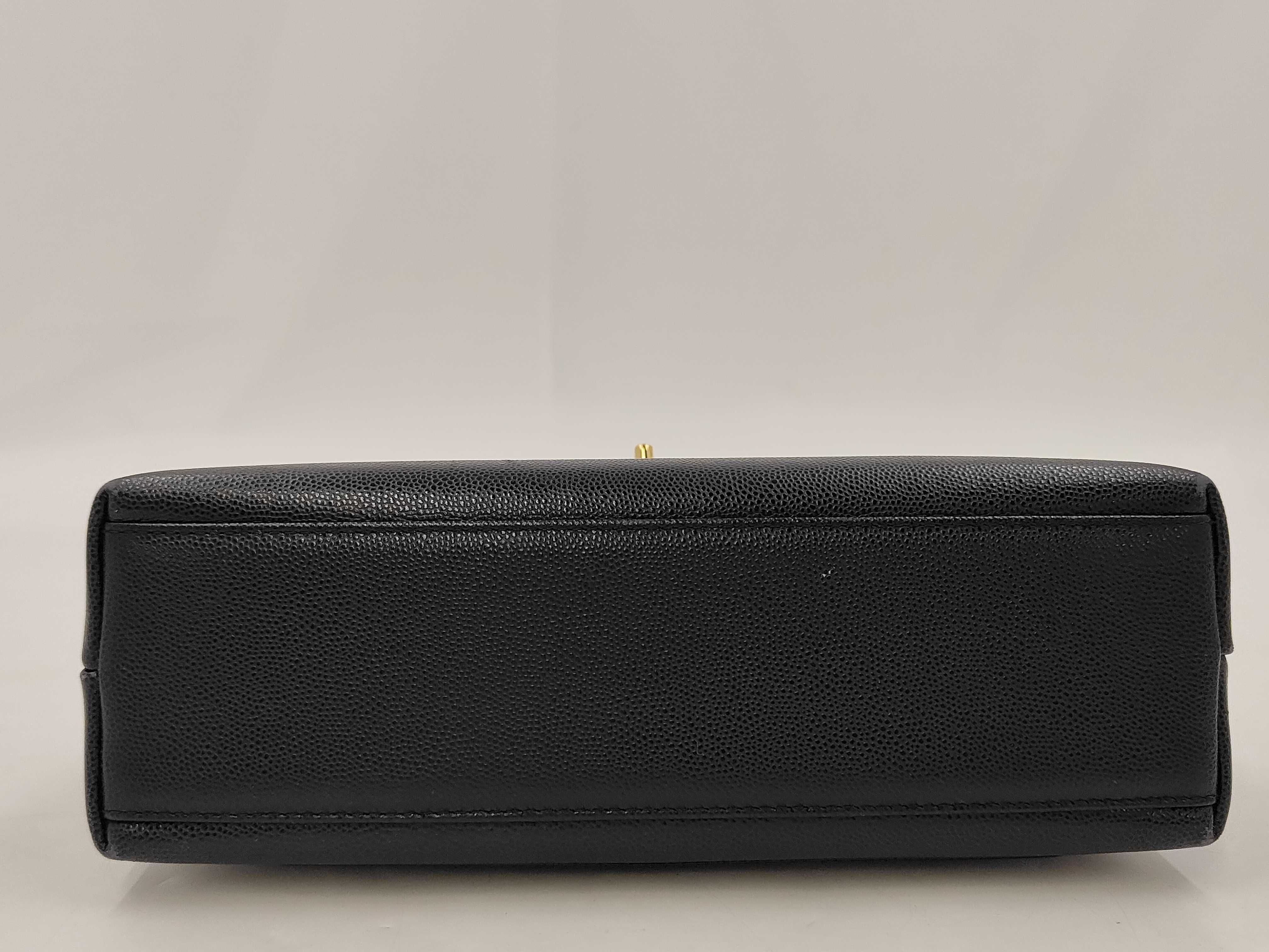 Caviar Skin Turnlock Handbag — view 4