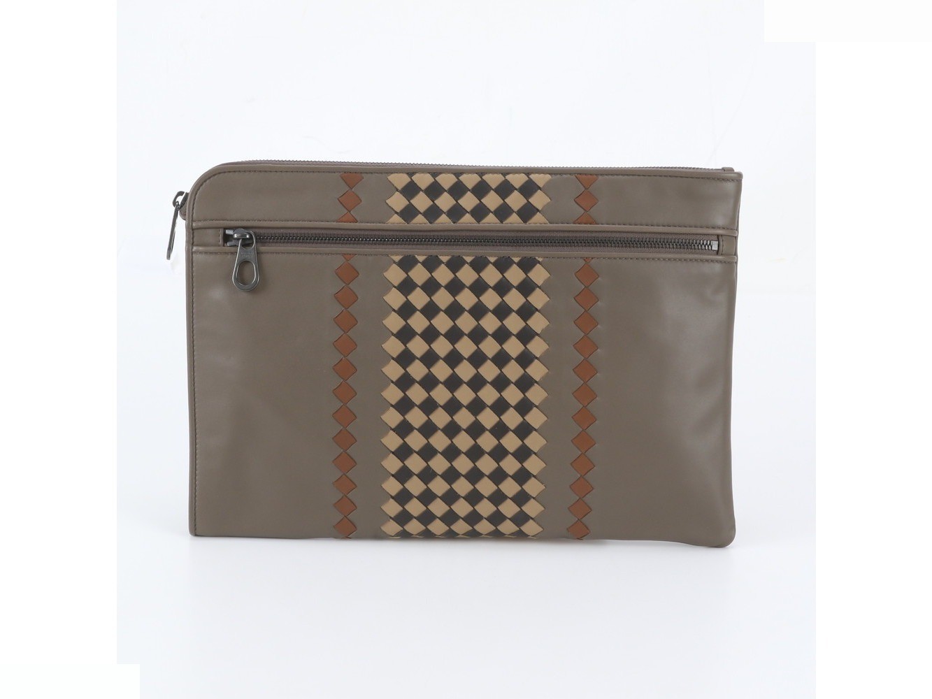 Intrecciato Leather Second Bag