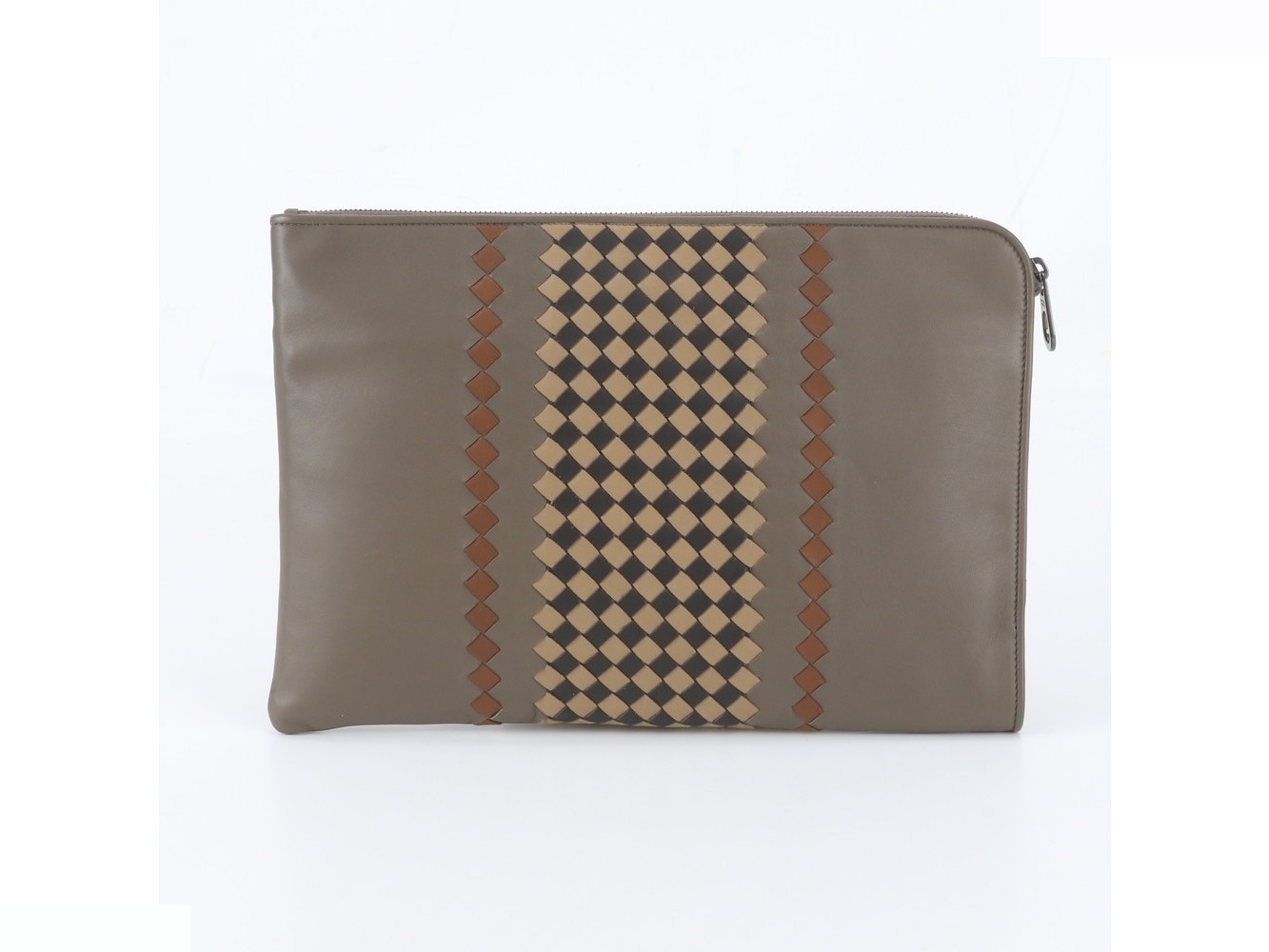 Intrecciato Leather Second Bag — view 2