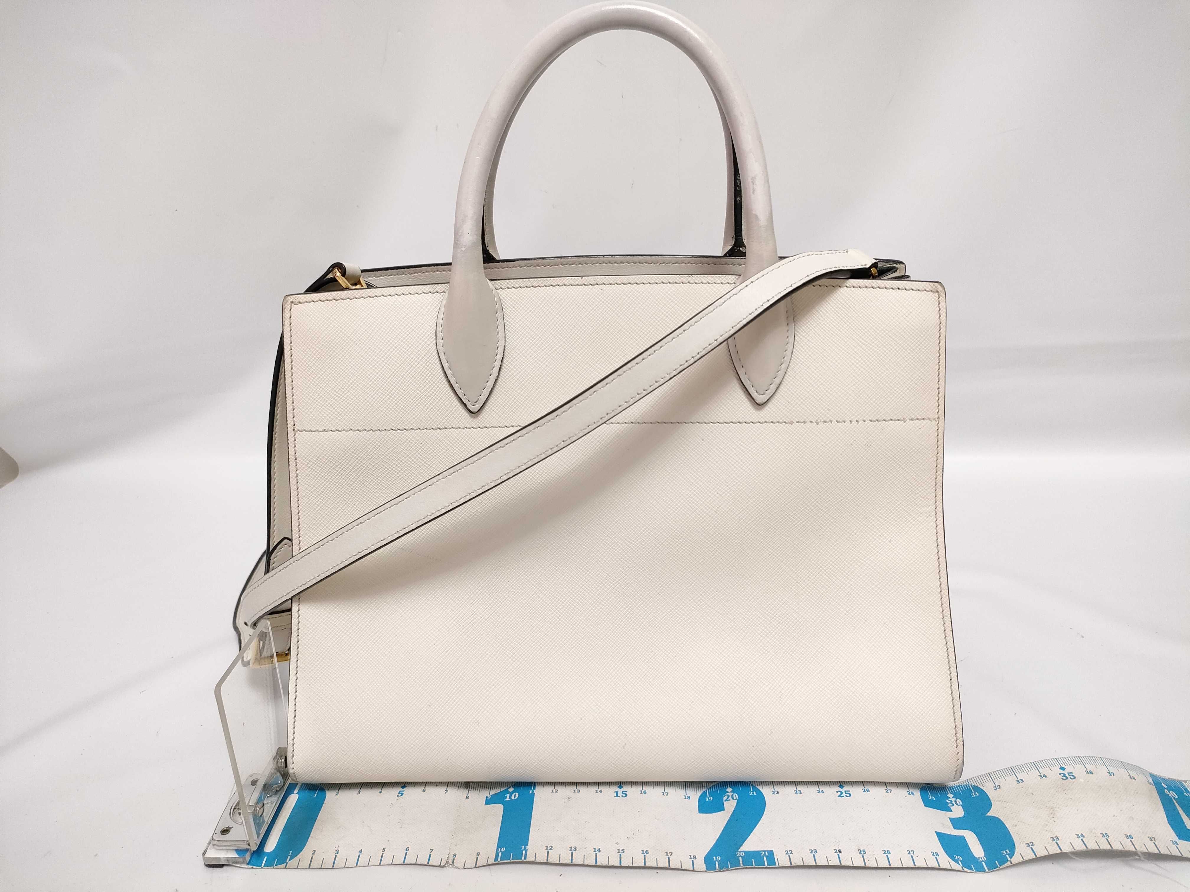 Saffiano Logo 2-Way Handbag — view 2