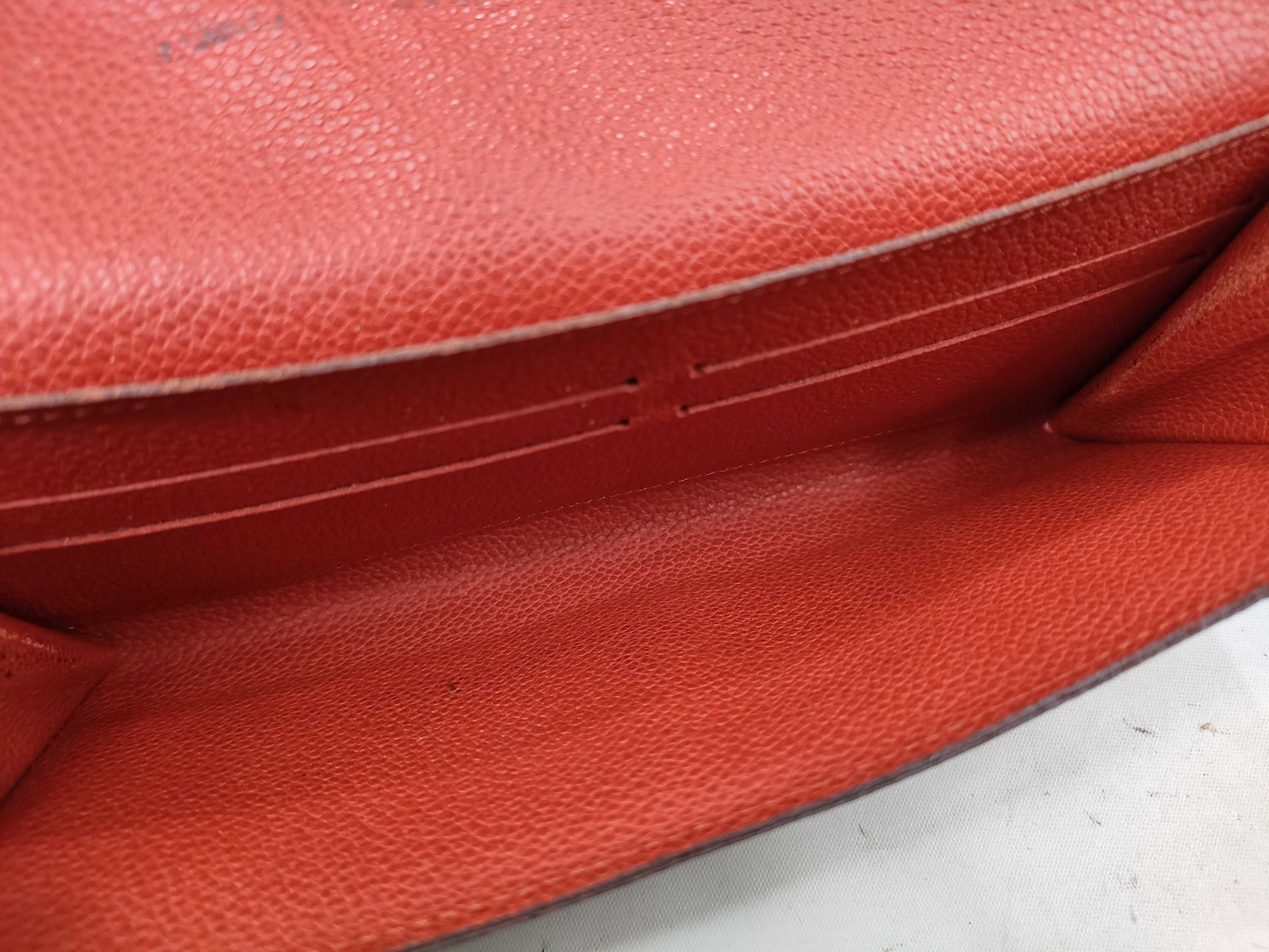 Monogram Empreinte Portefeuille Curieuse M60302 Empreinte Red Coin Case Embossed Initial Wallet — view 14