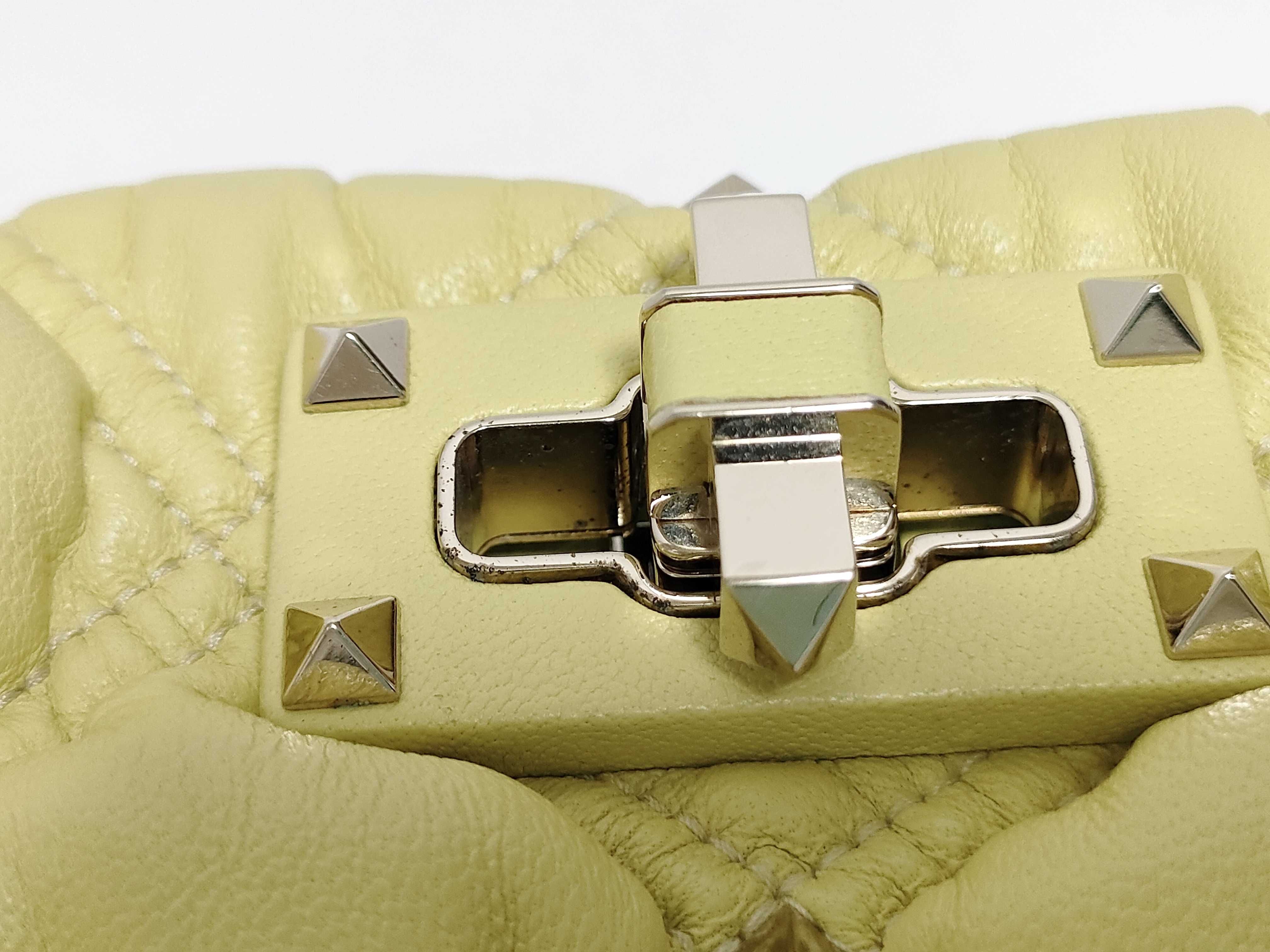 Studded Spike Me Lambskin Shoulder Bag with Dust Bag — view 13