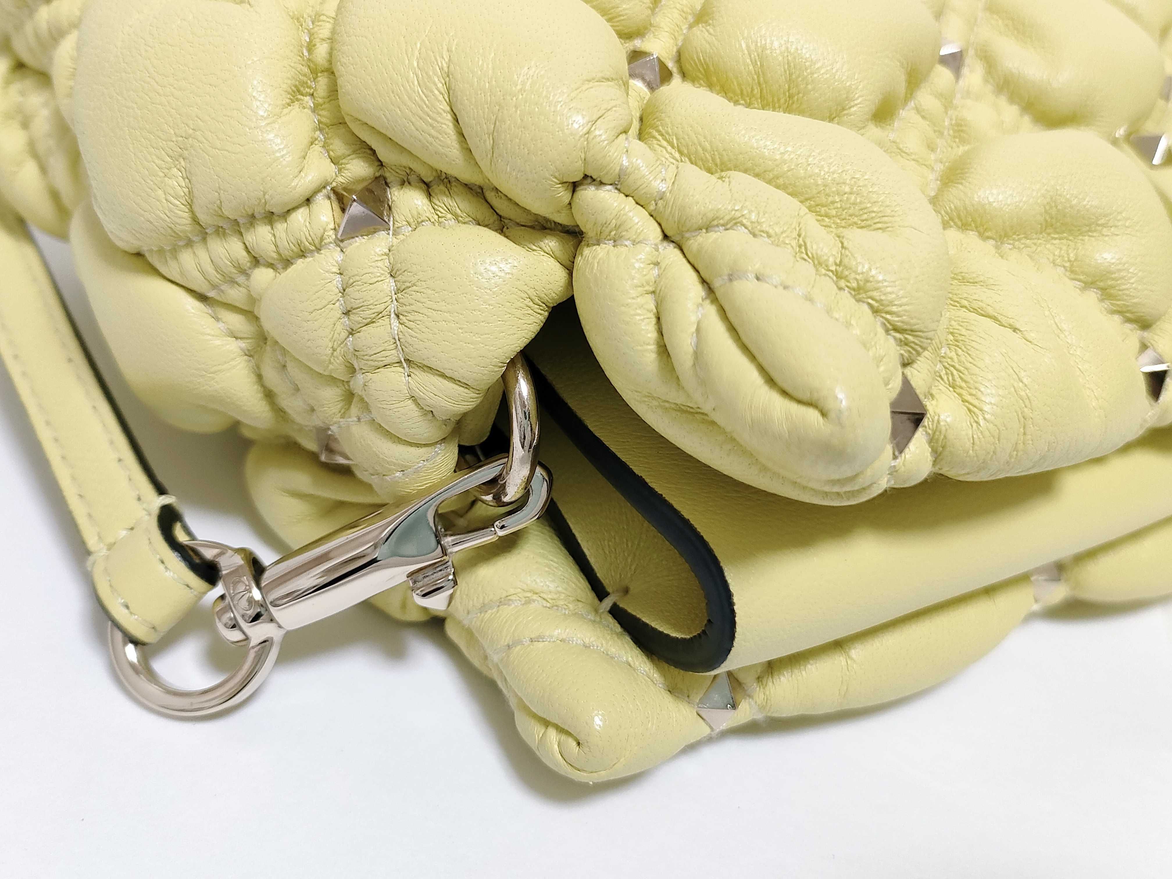 Studded Spike Me Lambskin Shoulder Bag with Dust Bag — view 15