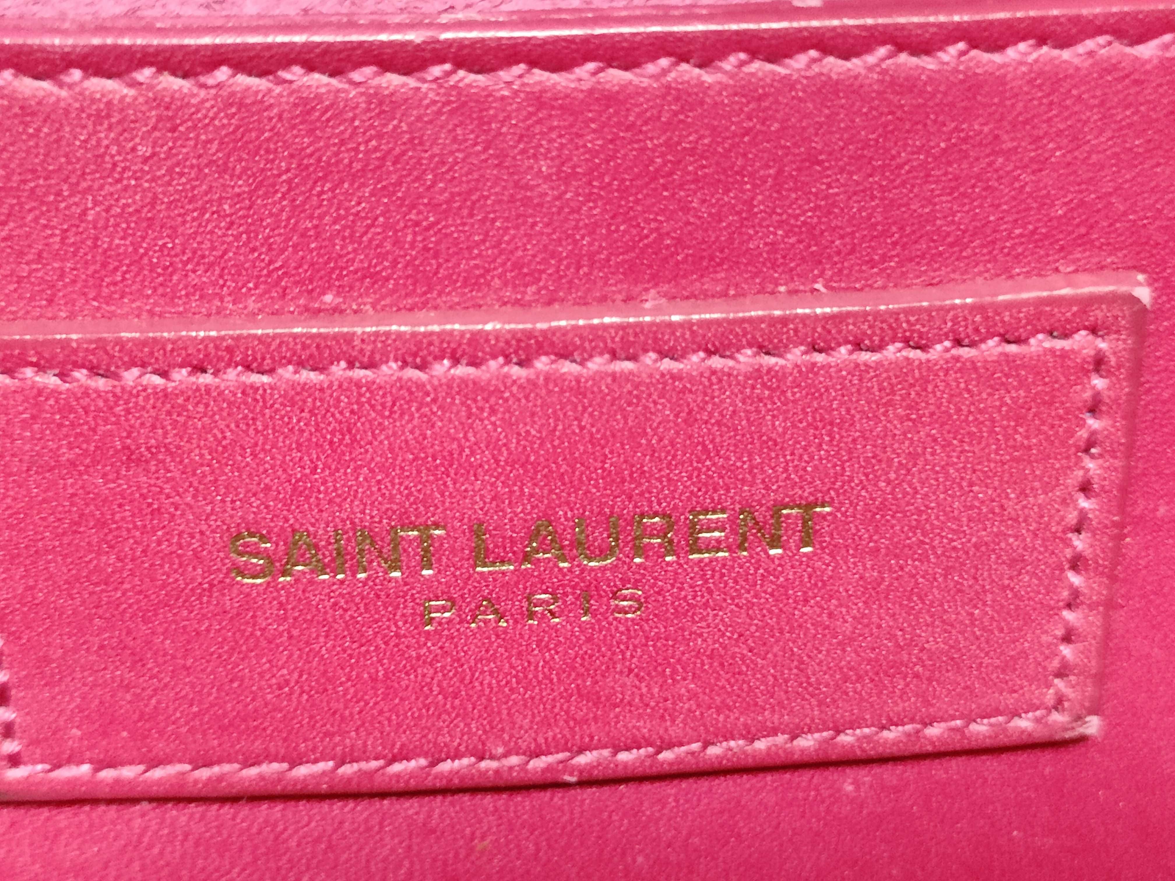 Classic Lulu 318025 Pink Leather Shoulder Bag — view 12