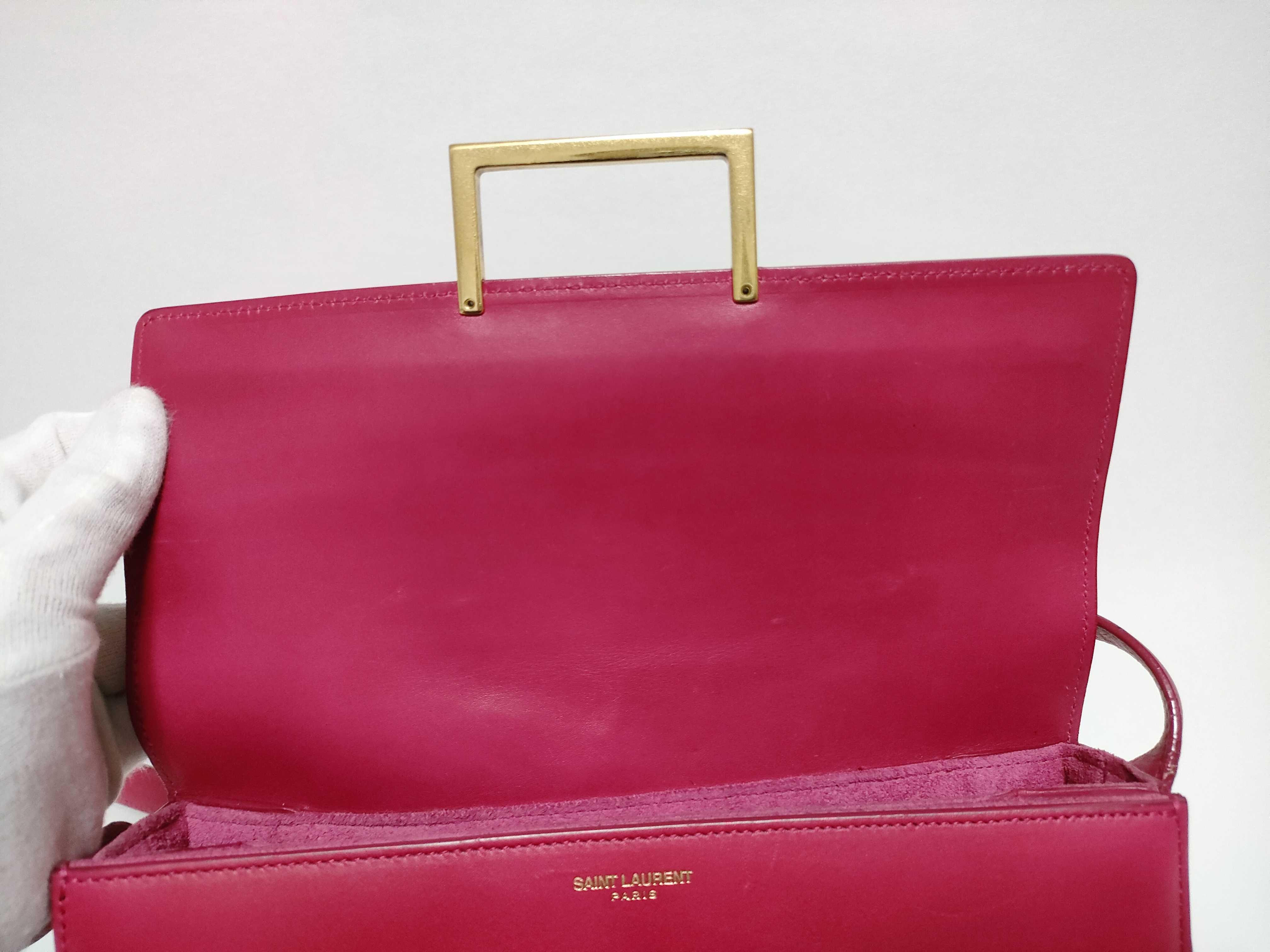 Classic Lulu 318025 Pink Leather Shoulder Bag — view 8