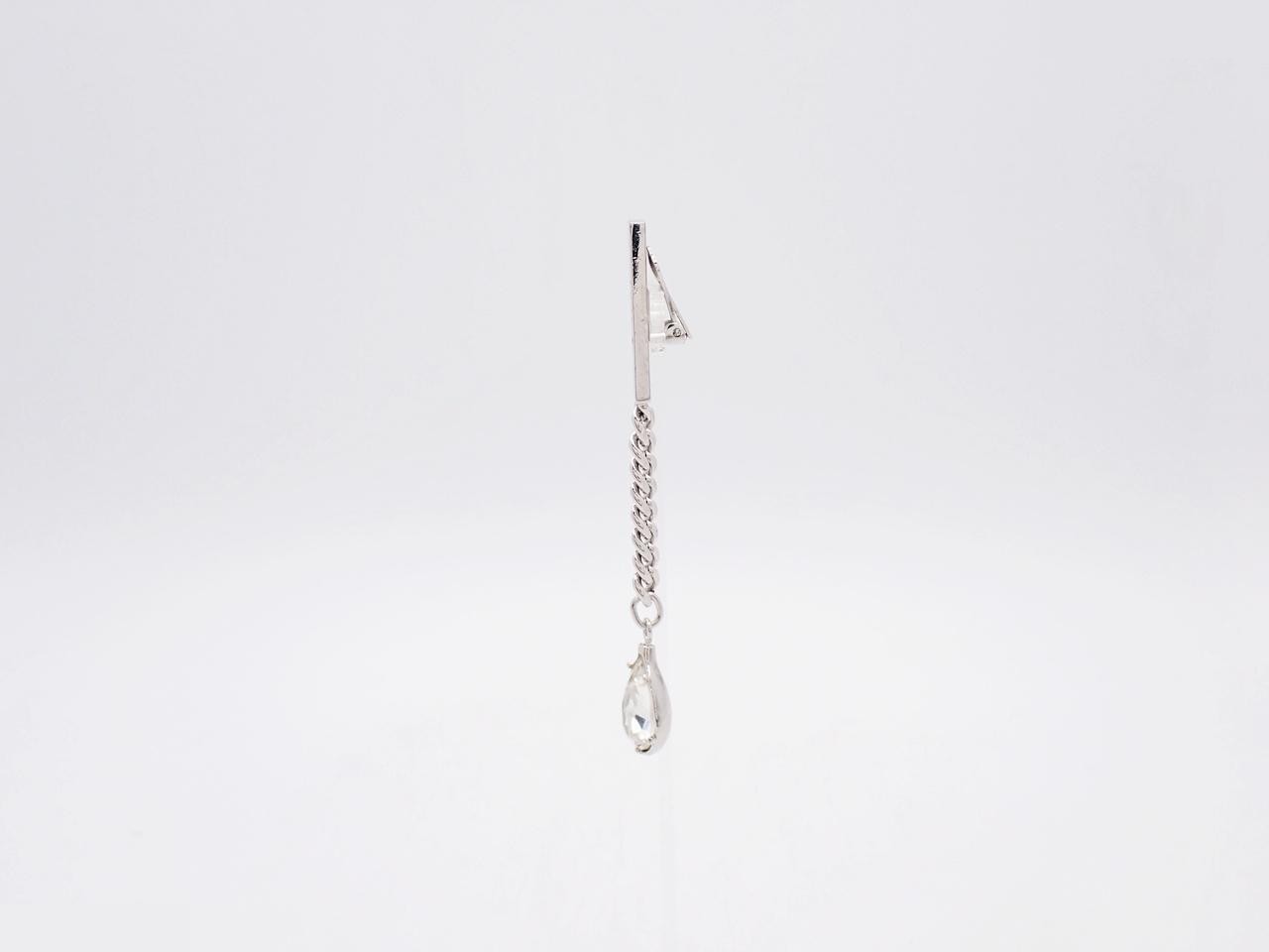 earring, one side, rhinestone — view 3