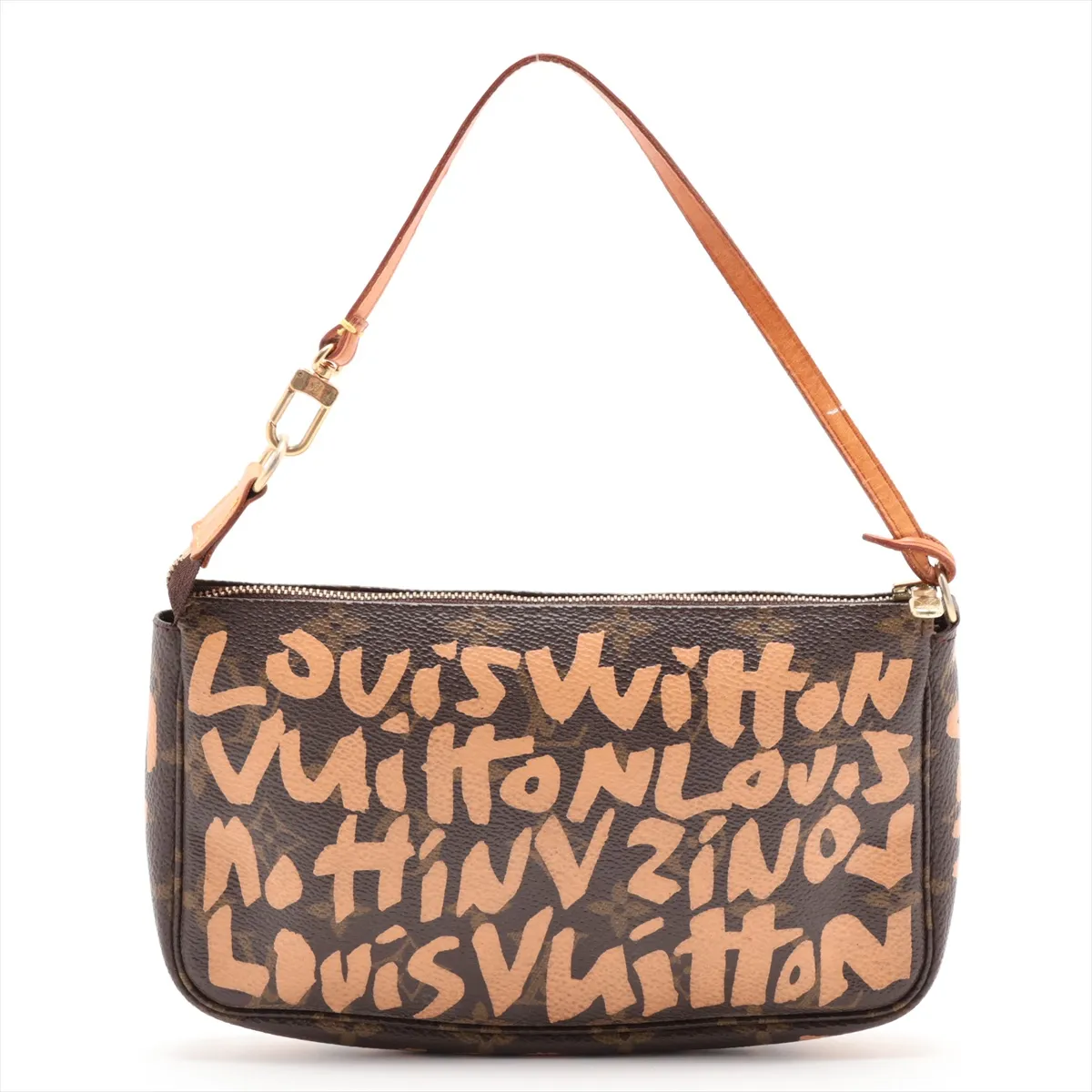 Monogram Graffiti Pochette Accessoires M92193 AR0071 Brown — view 2