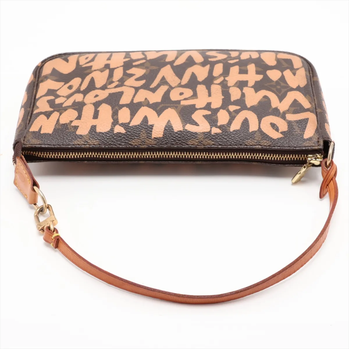 Monogram Graffiti Pochette Accessoires M92193 AR0071 Brown — view 5