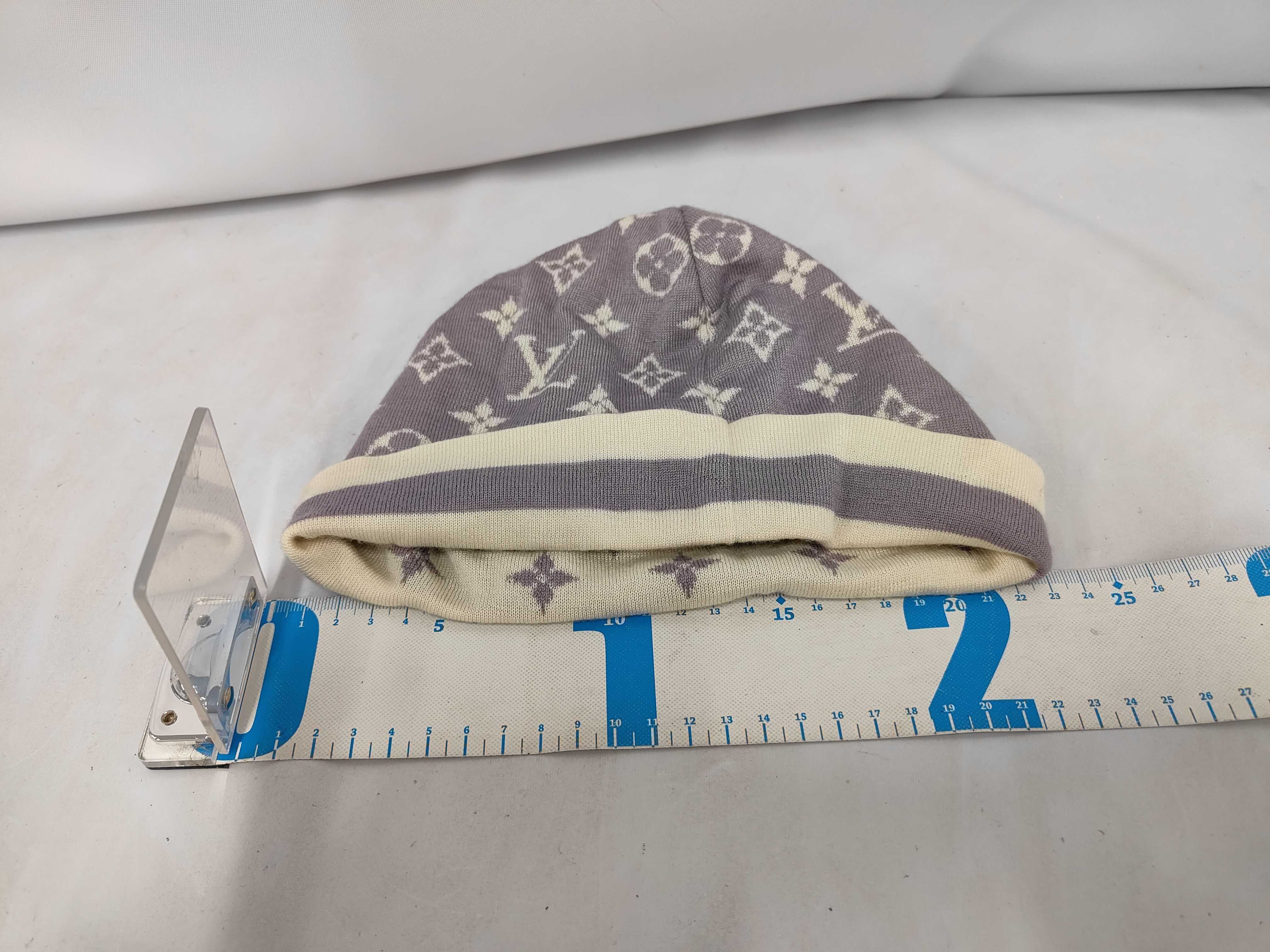 Monogram Knit Hat, Cashmere, and other accessories — view 2