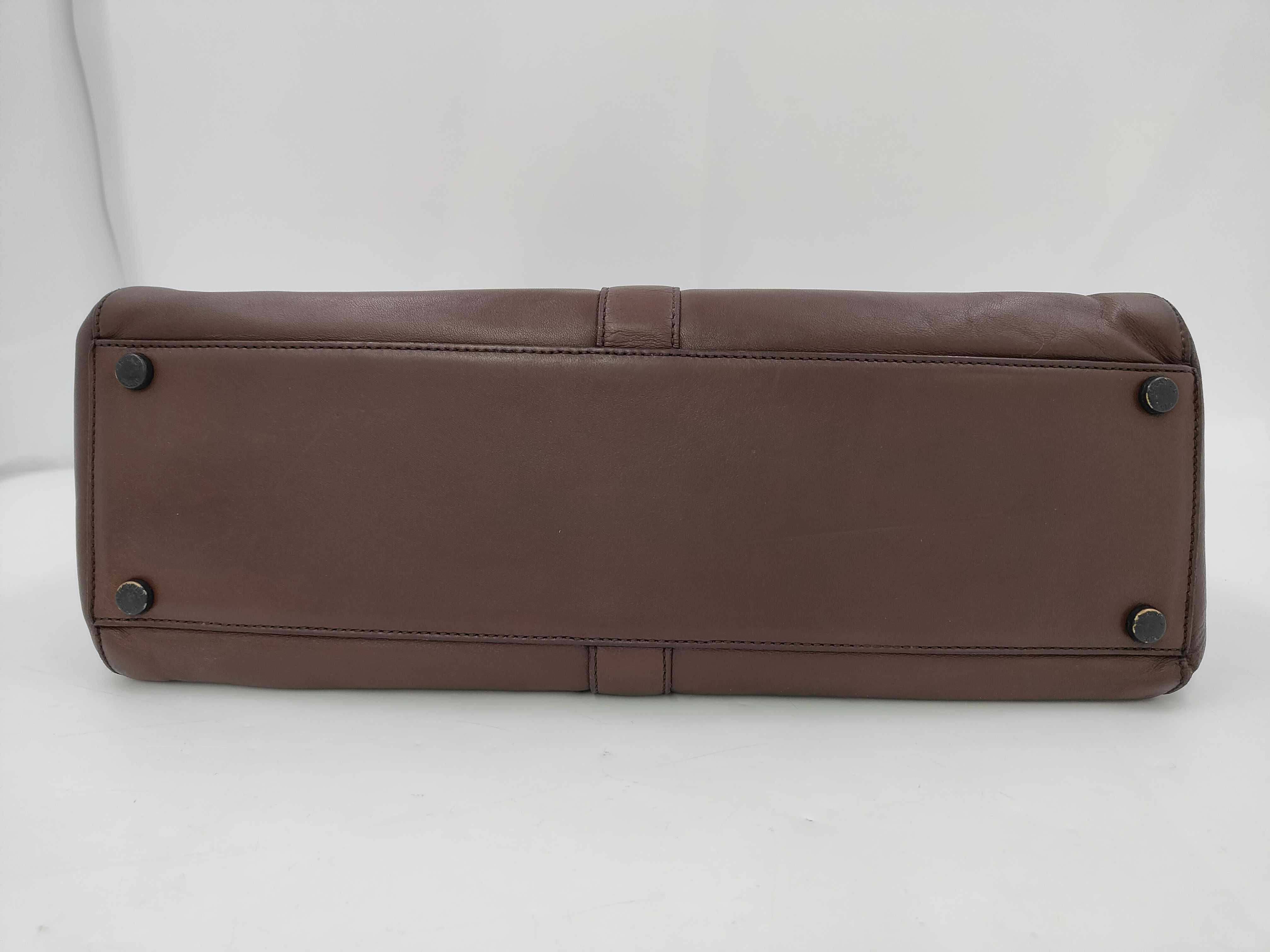 Coco Mark Turnlock Tote Bag Brown 5867125 Tote Bag — view 6