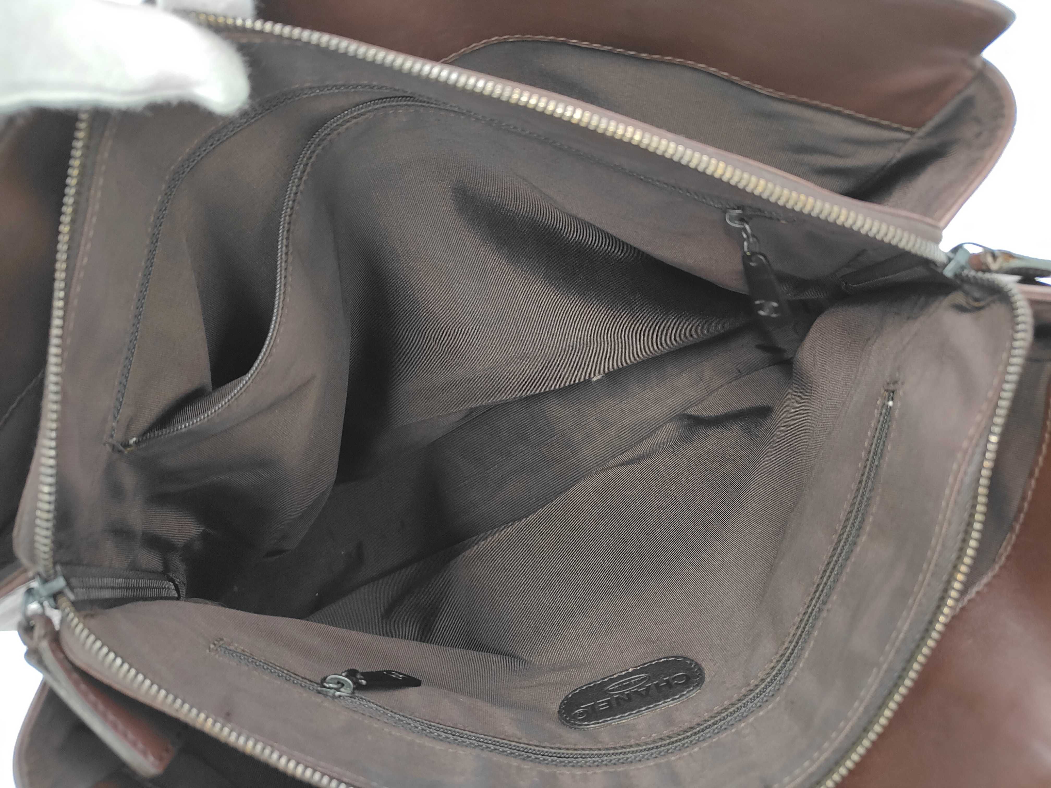 Coco Mark Turnlock Tote Bag Brown 5867125 Tote Bag — view 9