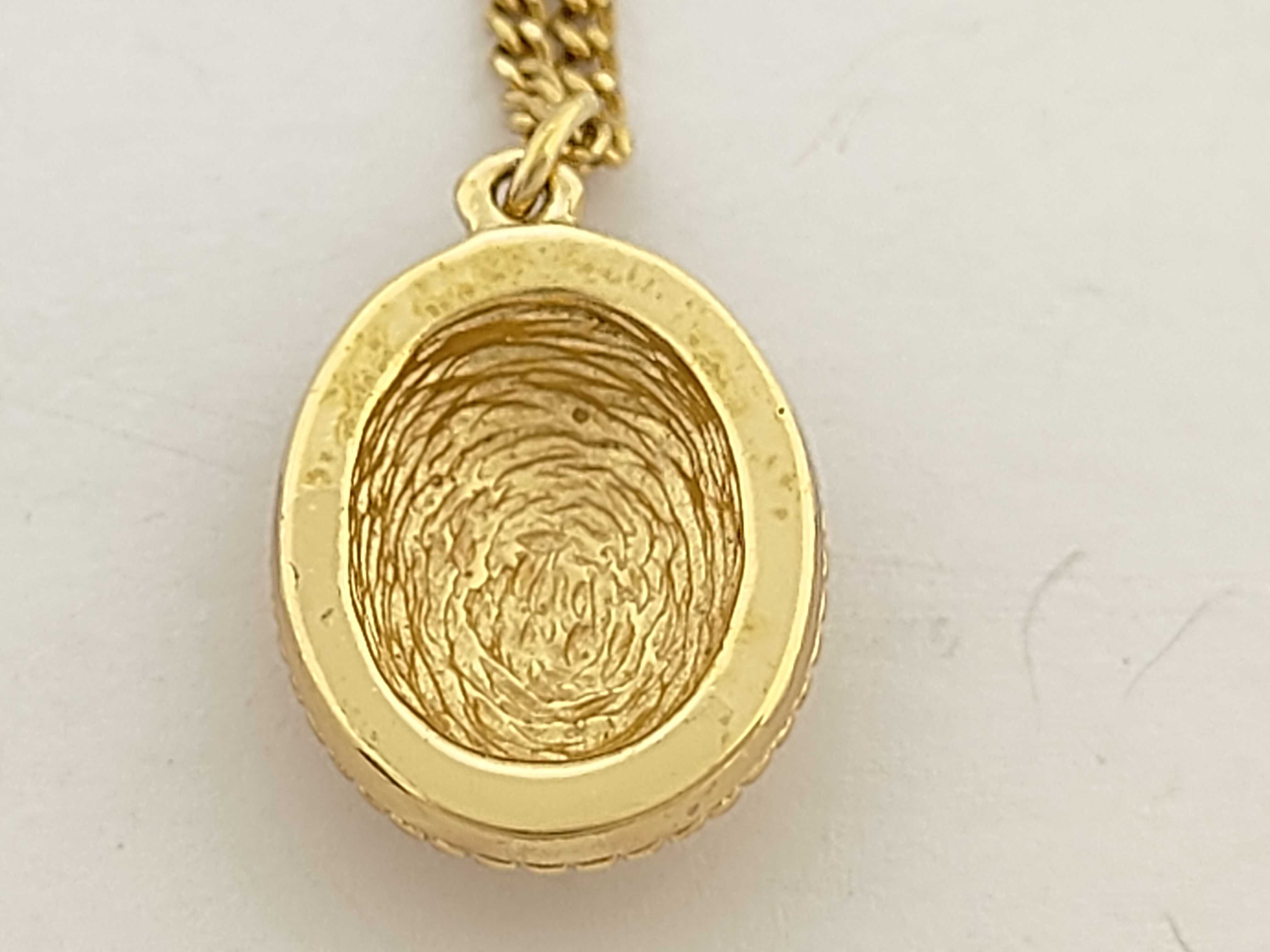 necklace, gold, logo, accessory collection (accessories) — view 2