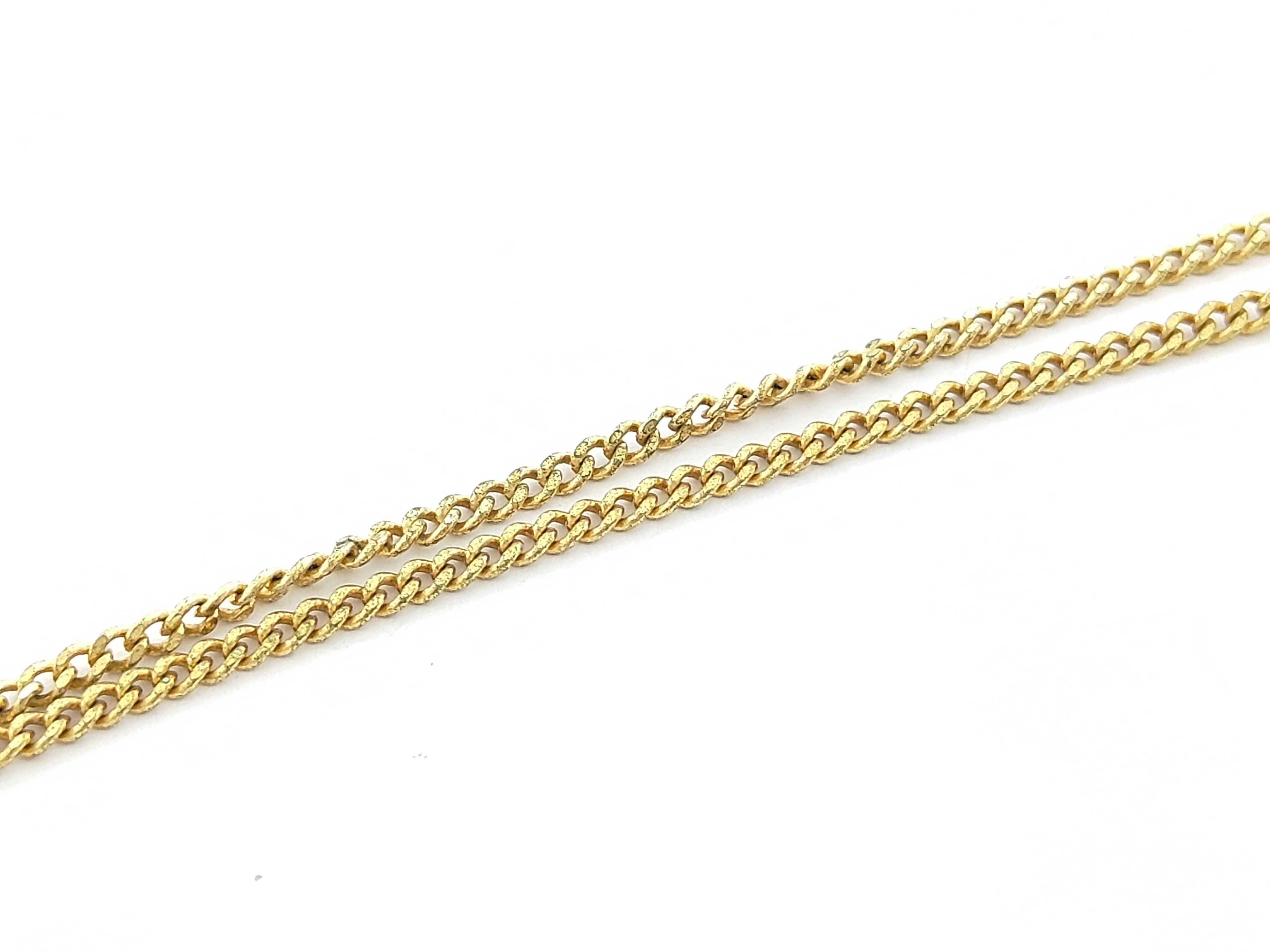 necklace, gold, logo, accessory collection (accessories) — view 9