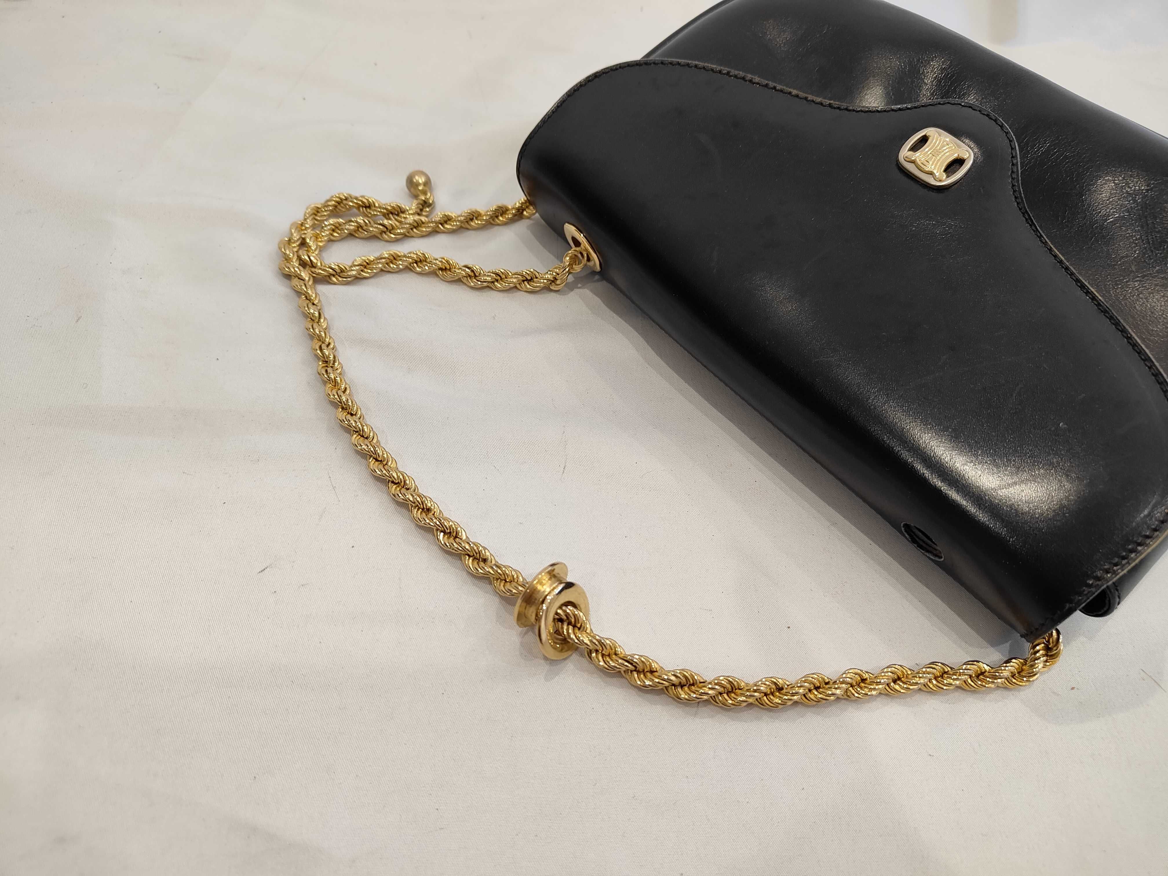 Macadam Leather Chain Shoulder Bag — view 6