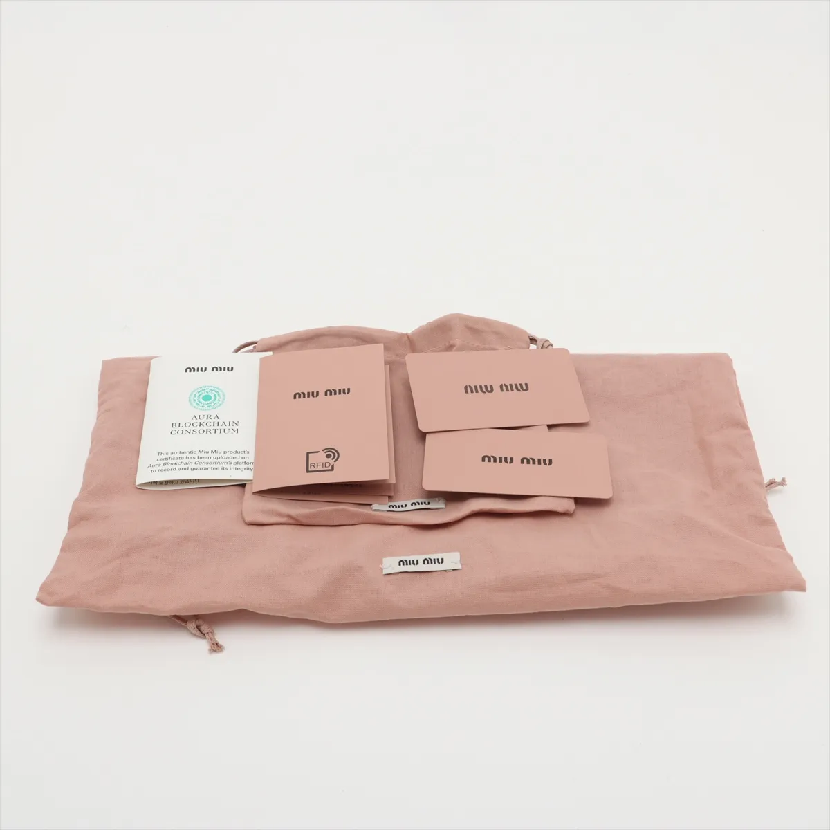 Matelasse Leather Shoulder Bag Pink 5NE026 — view 9