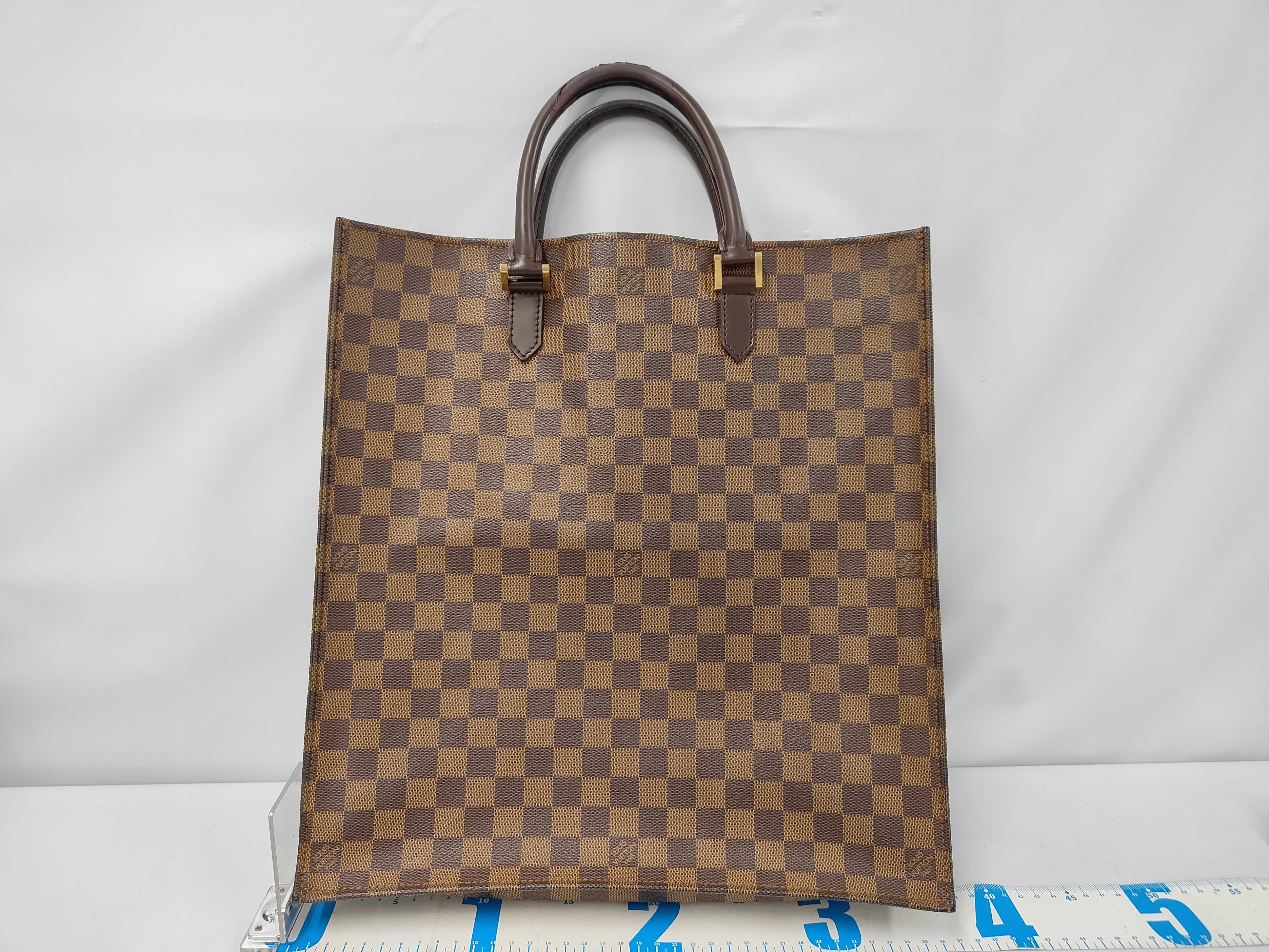 LV Sac Plat Damier Tote Bag — view 2
