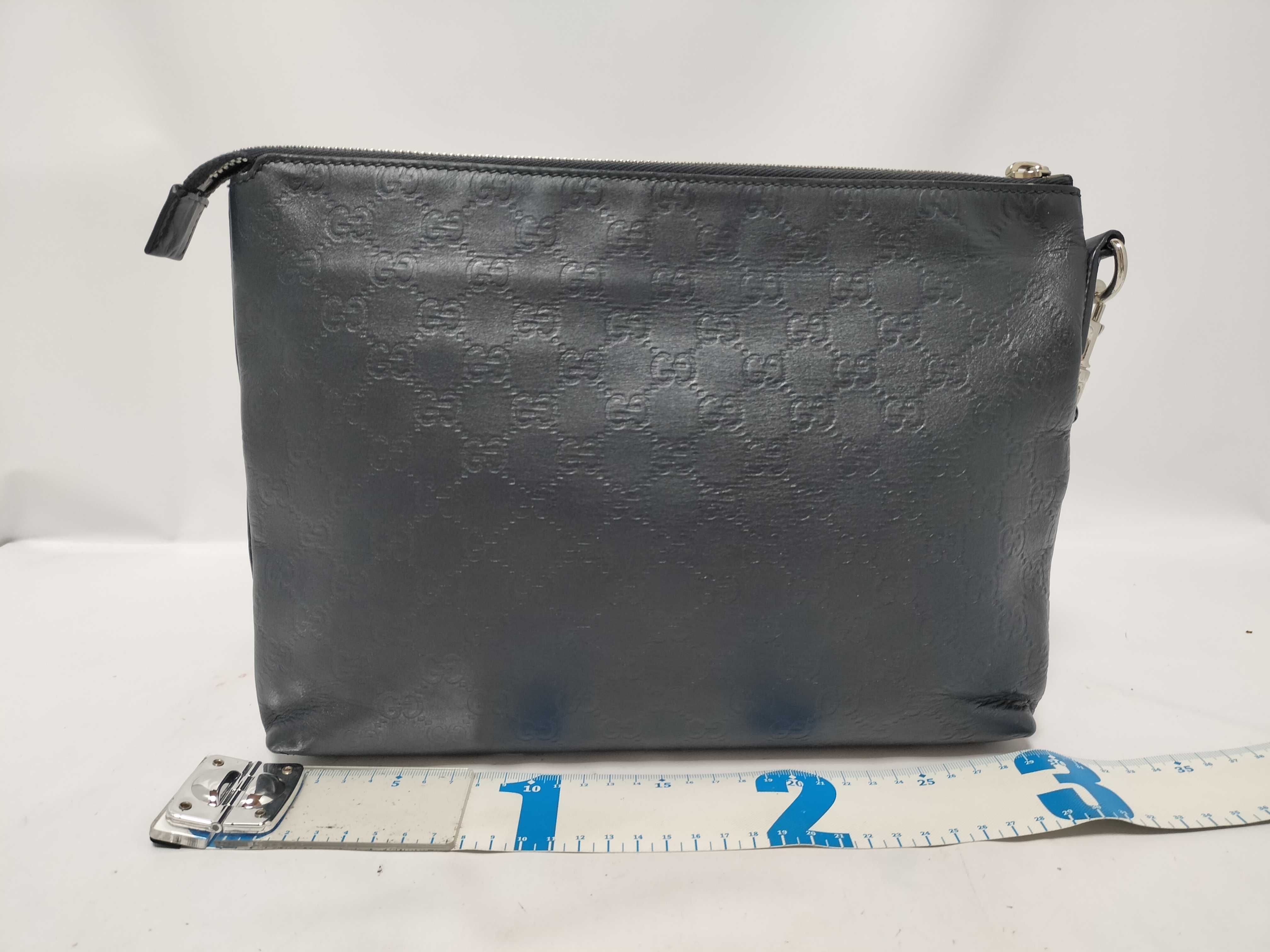 Guccissima Clutch Bag Blue Clutch Bag — view 2