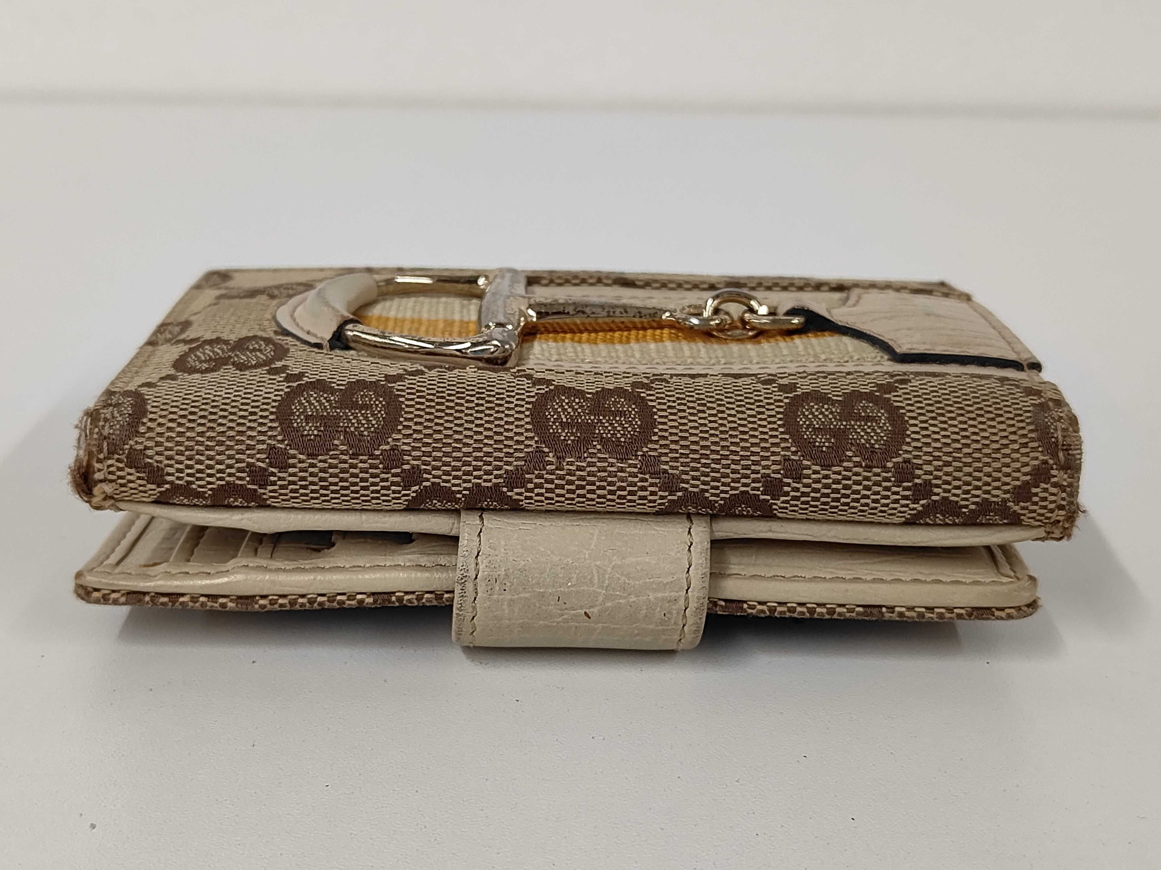 GG Canvas Horsebit Bi-fold Wallet — view 6