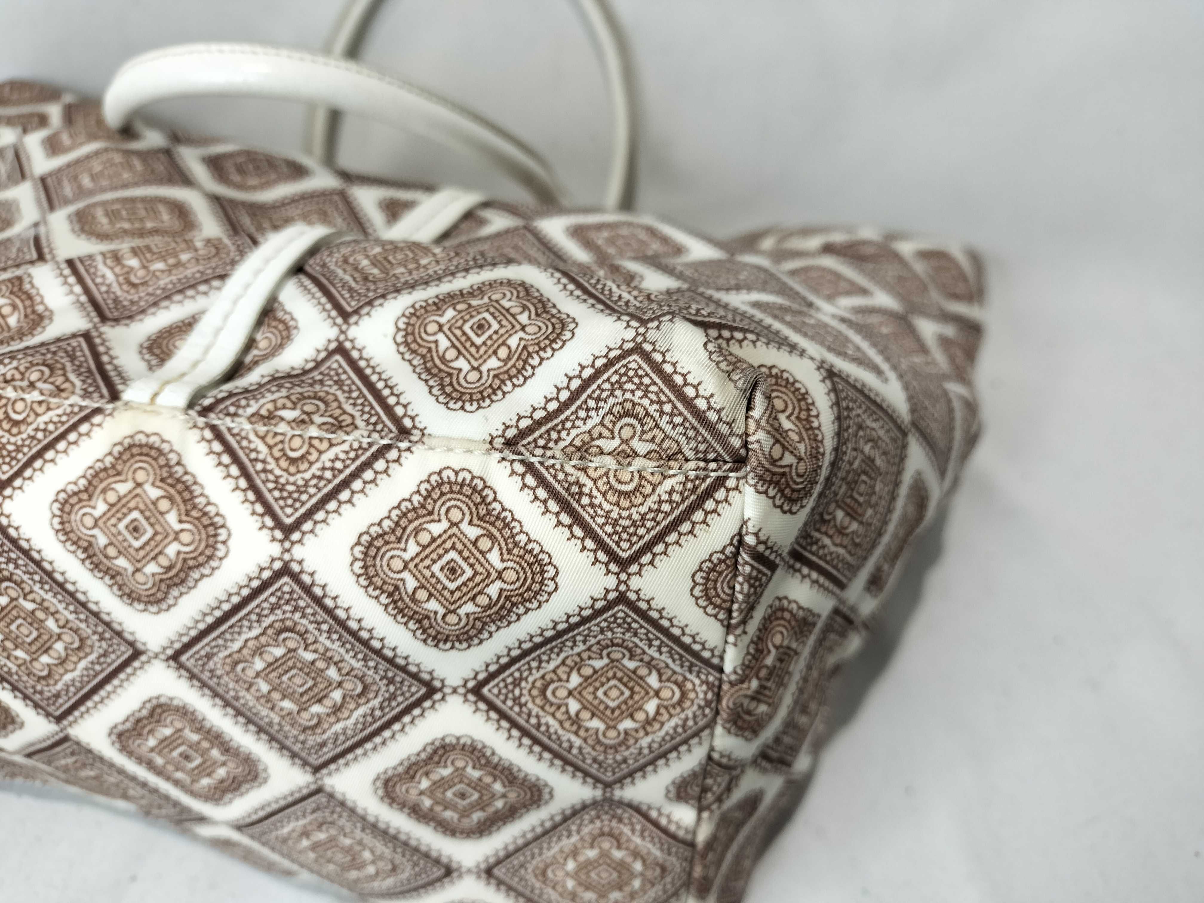 Nylon Triangle Logo Tote Bag Handbag — view 7