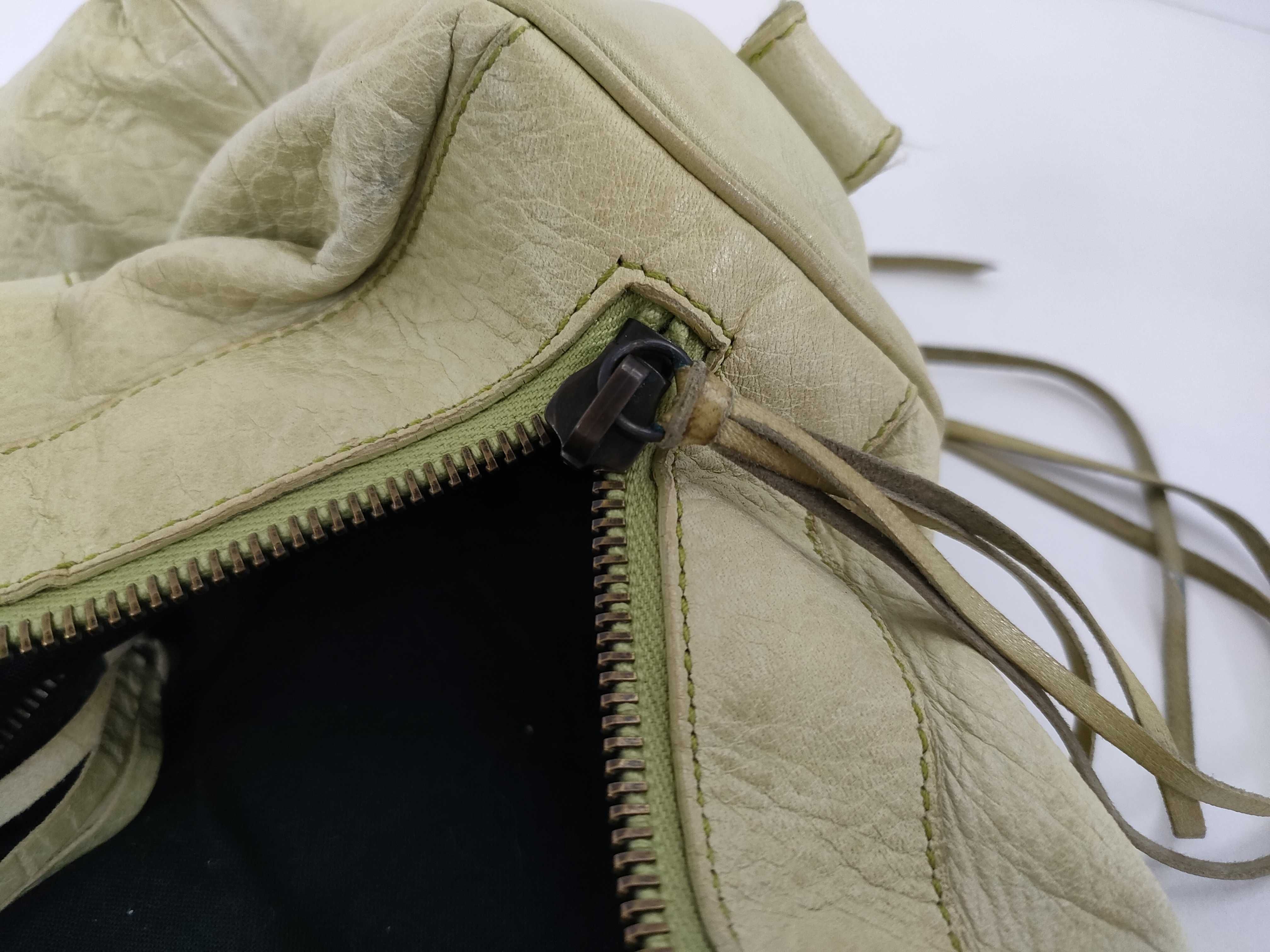 Twiggy Green 2-way Handbag with Shoulder Strap and Mirror — view 14