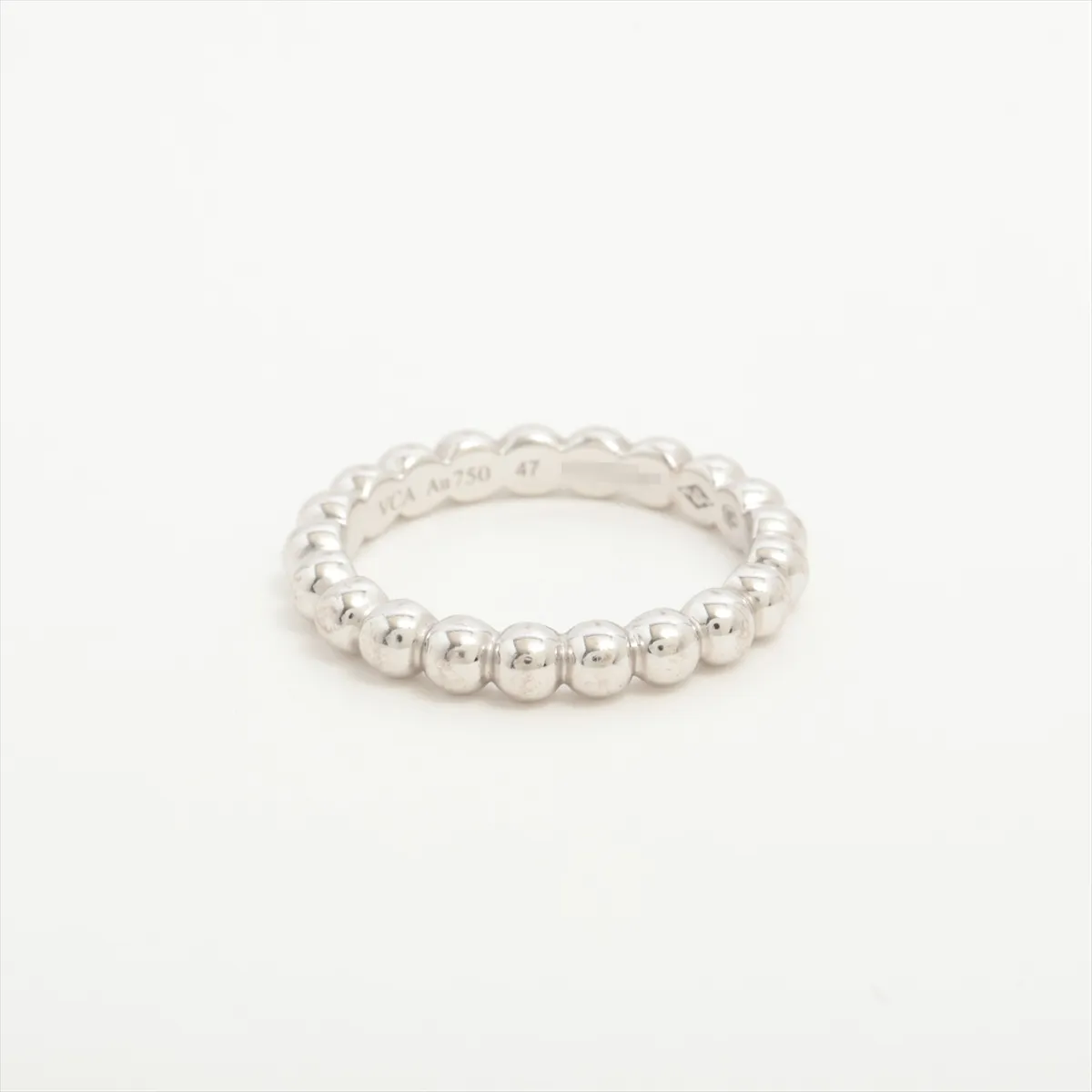 Perlee Ring, 750 (WG), 3.5g, Size 47, JC923581 VCARN9PC47 — view 2