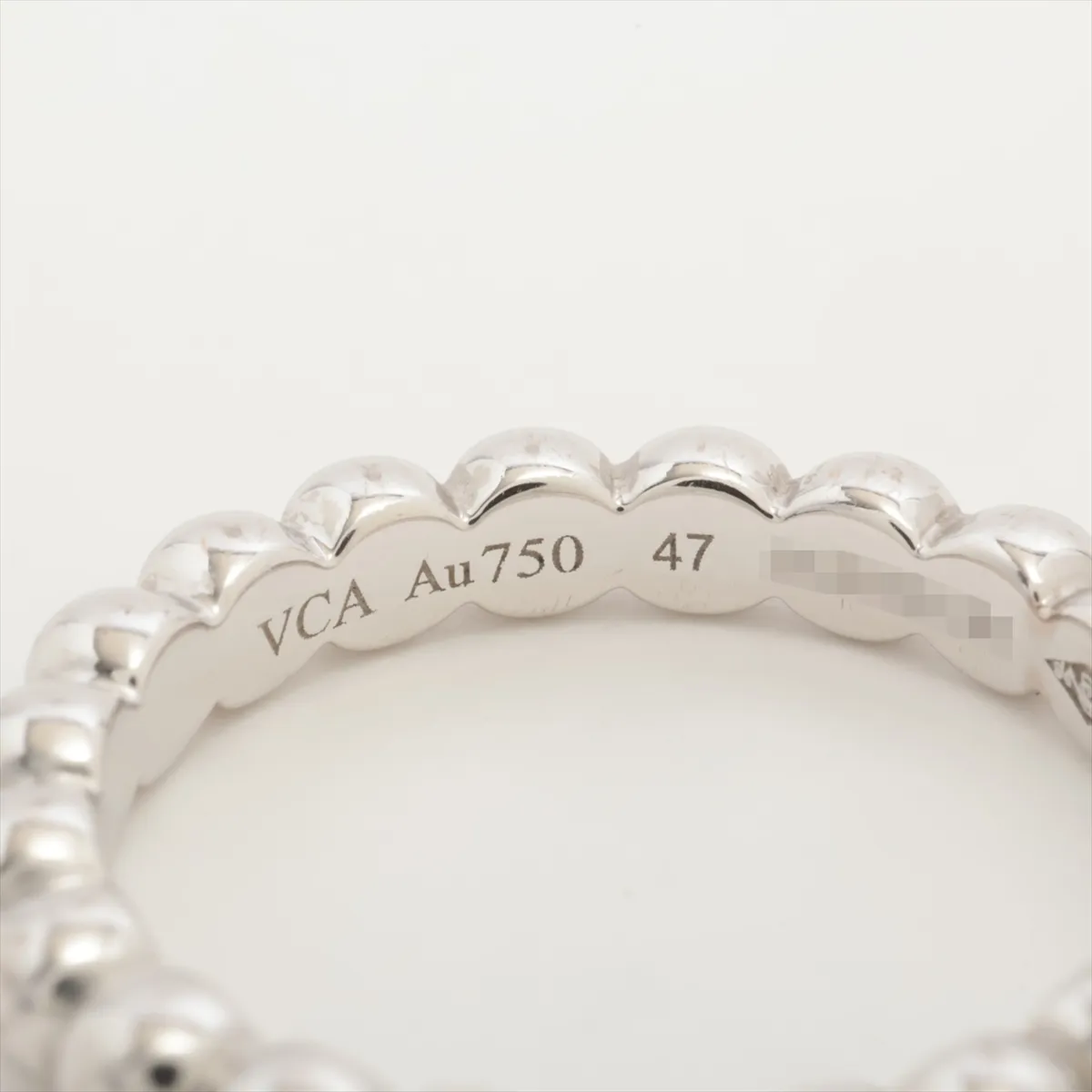 Perlee Ring, 750 (WG), 3.5g, Size 47, JC923581 VCARN9PC47 — view 3