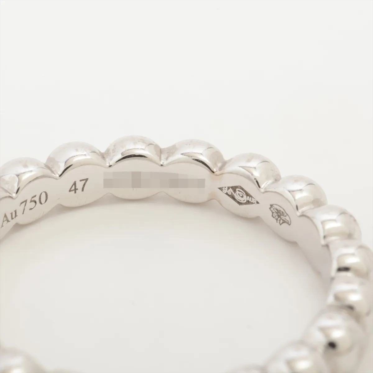 Perlee Ring, 750 (WG), 3.5g, Size 47, JC923581 VCARN9PC47 — view 4