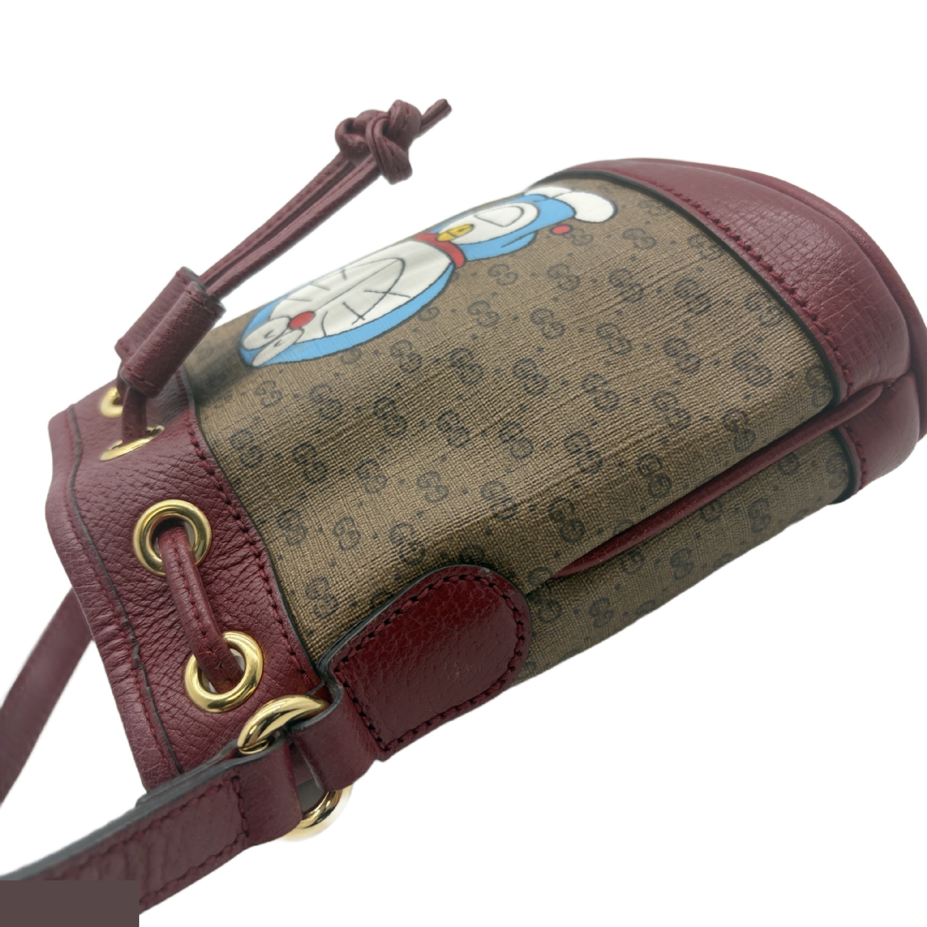 GG Supreme Doraemon Collaboration Mini Bucket Shoulder Bag — view 3