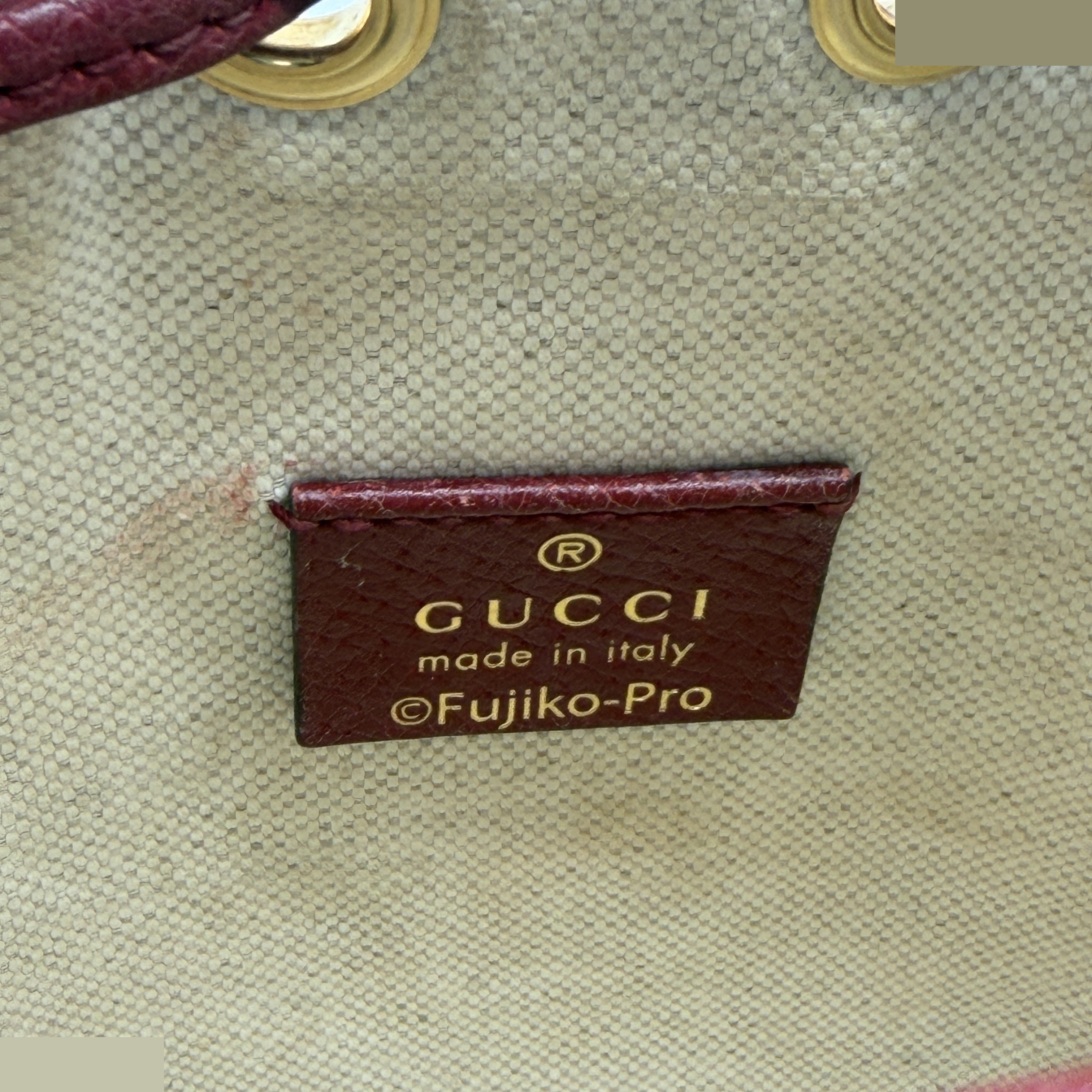 GG Supreme Doraemon Collaboration Mini Bucket Shoulder Bag — view 8