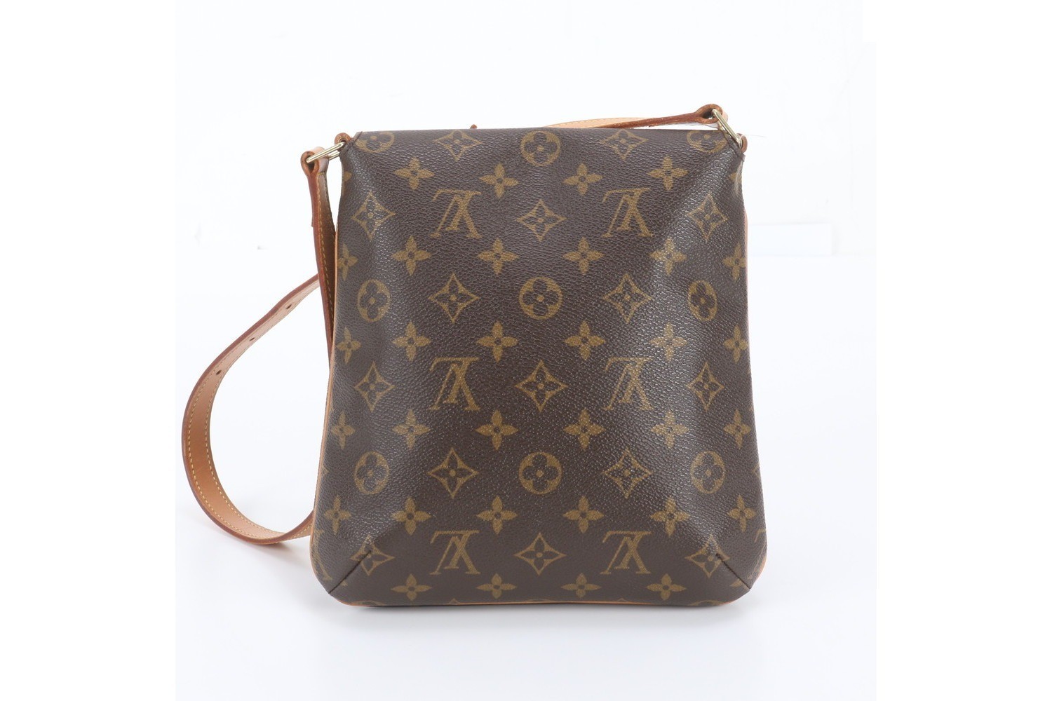 Monogram Musette Salsa M51258 Leather Shoulder Bag — view 3