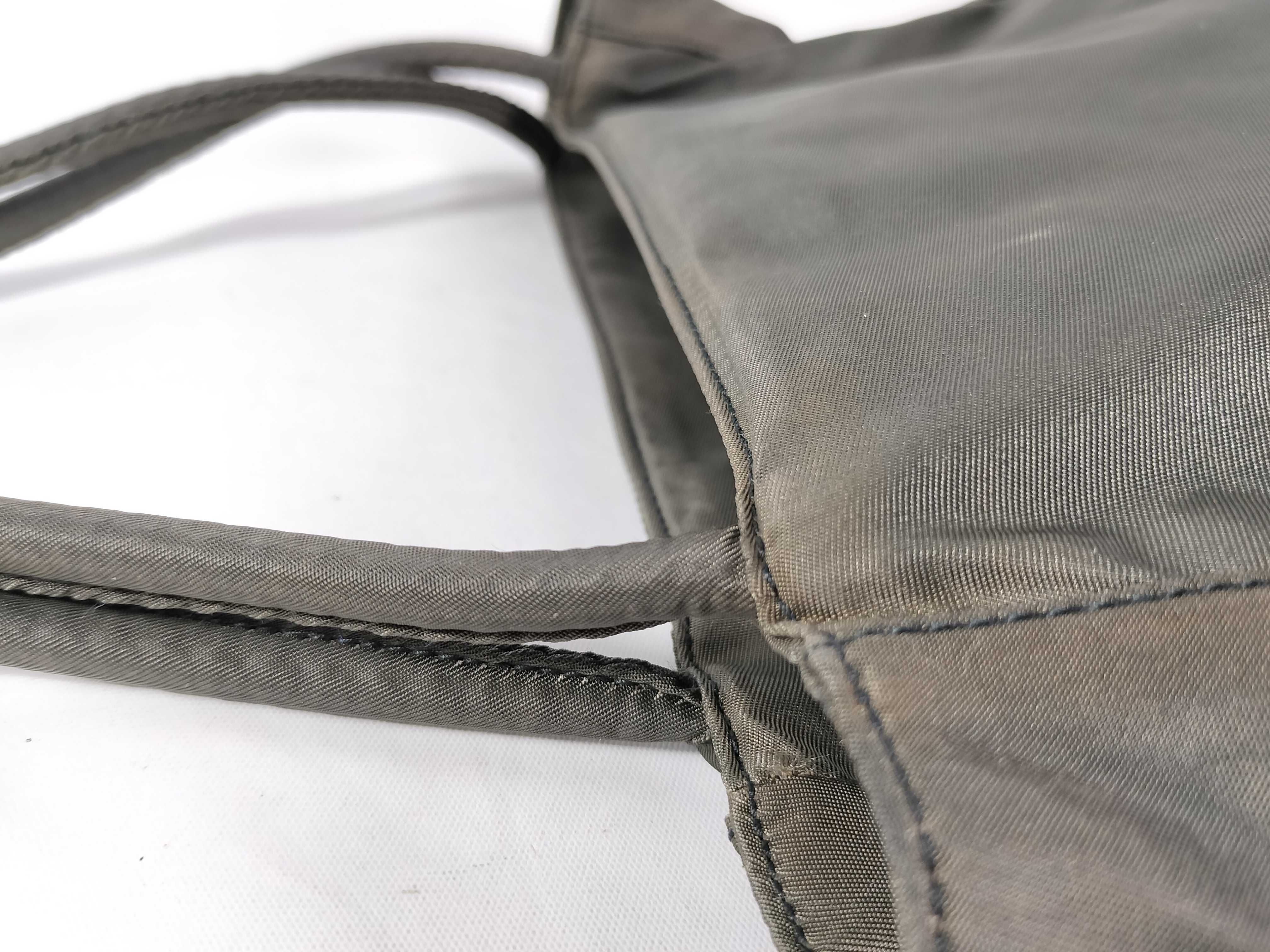 Nylon Tote Bag (White Tag, Size 52) - Khaki Tote Bag — view 4