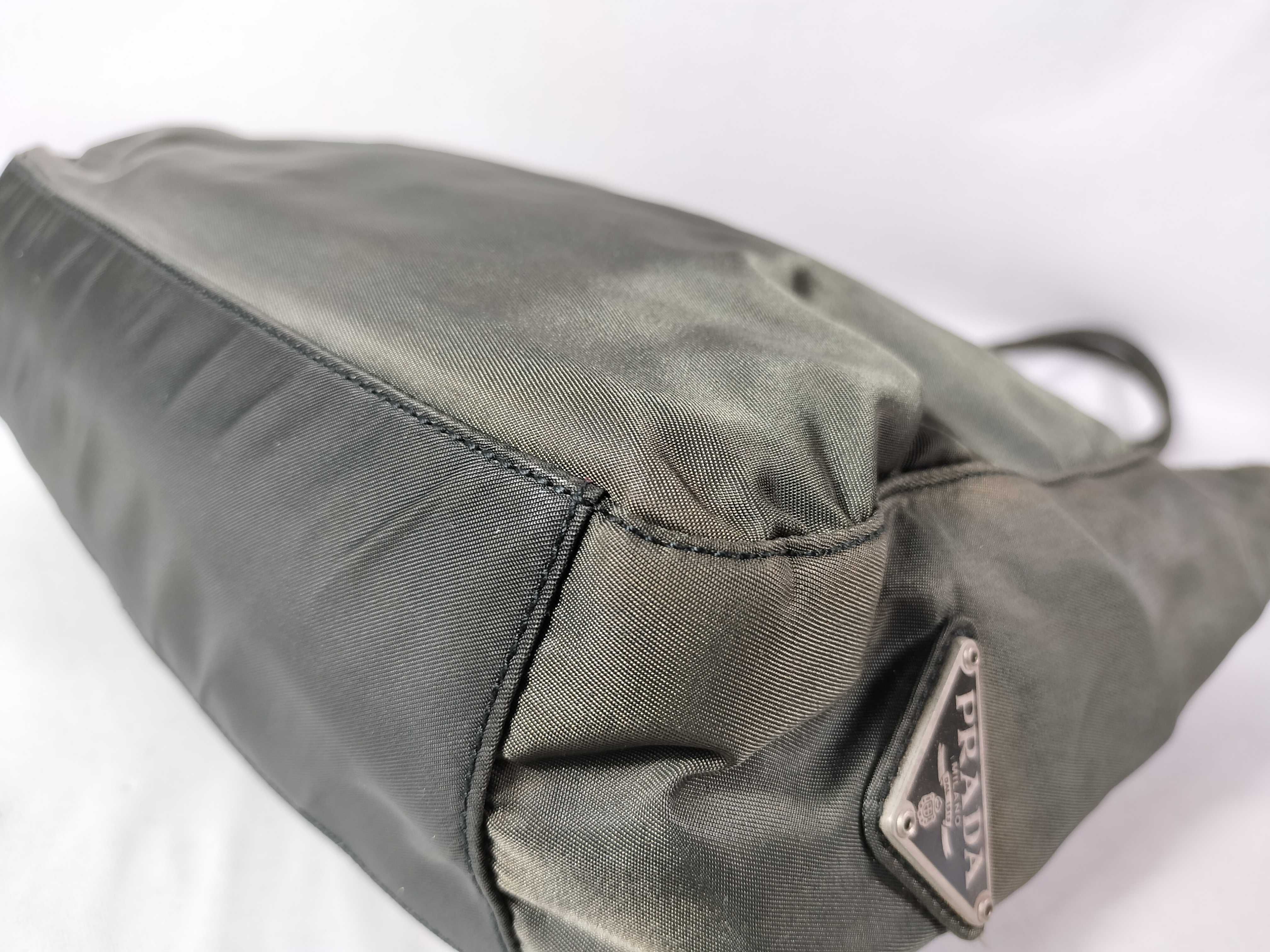 Nylon Tote Bag (White Tag, Size 52) - Khaki Tote Bag — view 6