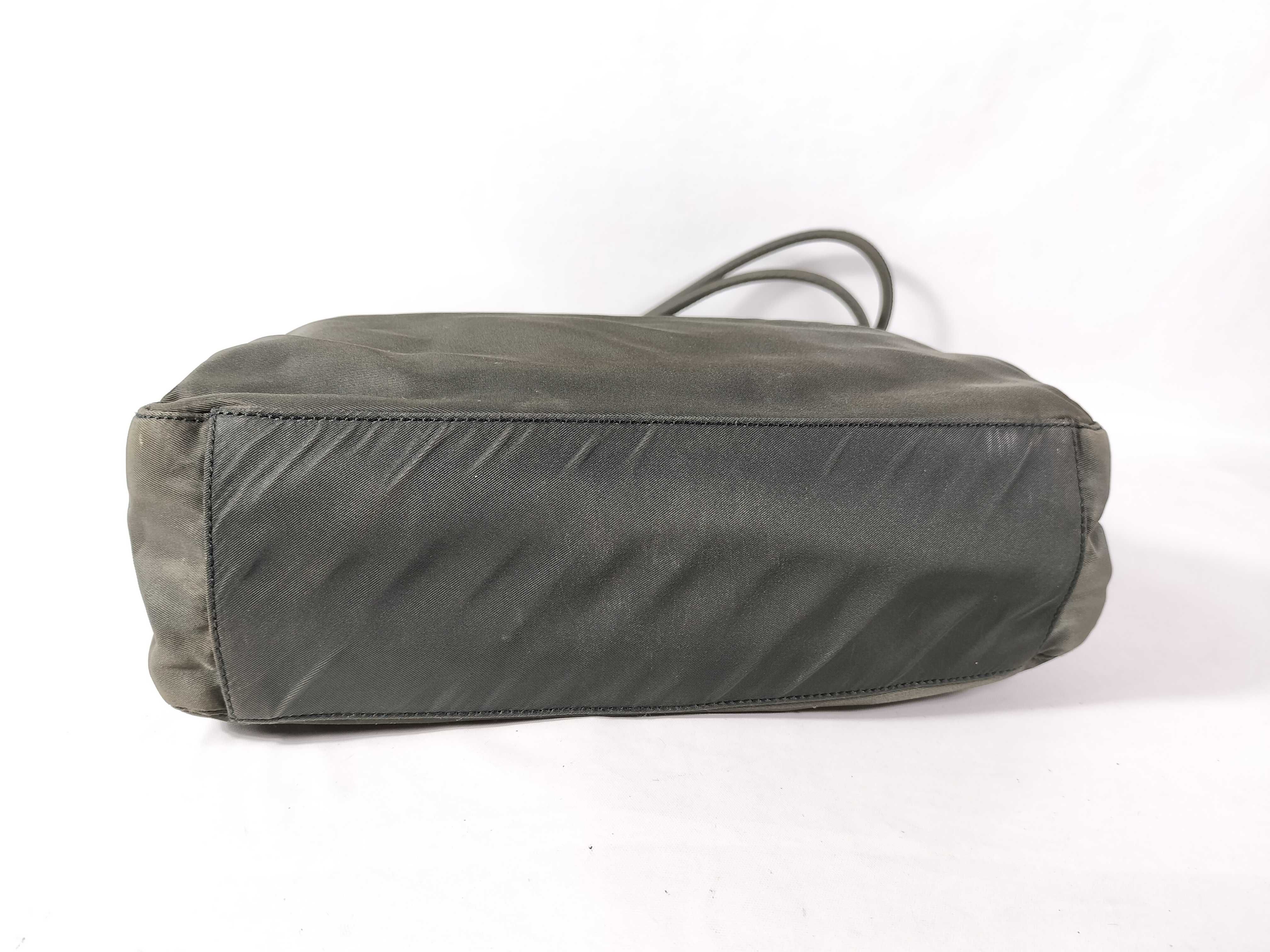 Nylon Tote Bag (White Tag, Size 52) - Khaki Tote Bag — view 7