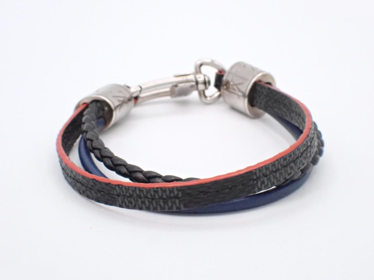 Damier Graphite Bracelet LV Treble, wrist circumference approximately 19cm — view 2