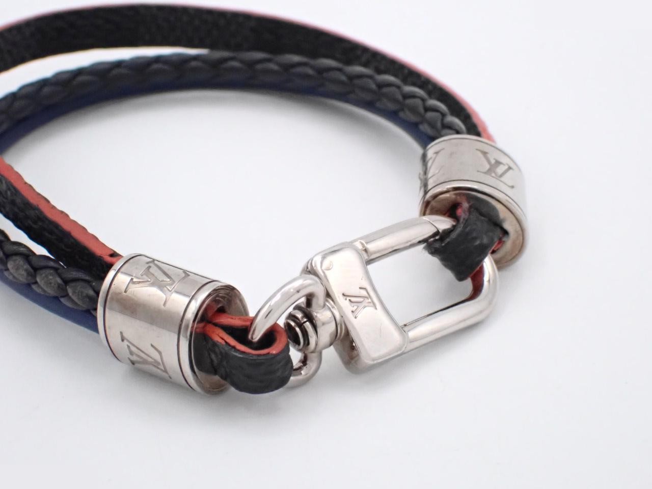 Damier Graphite Bracelet LV Treble, wrist circumference approximately 19cm — view 3