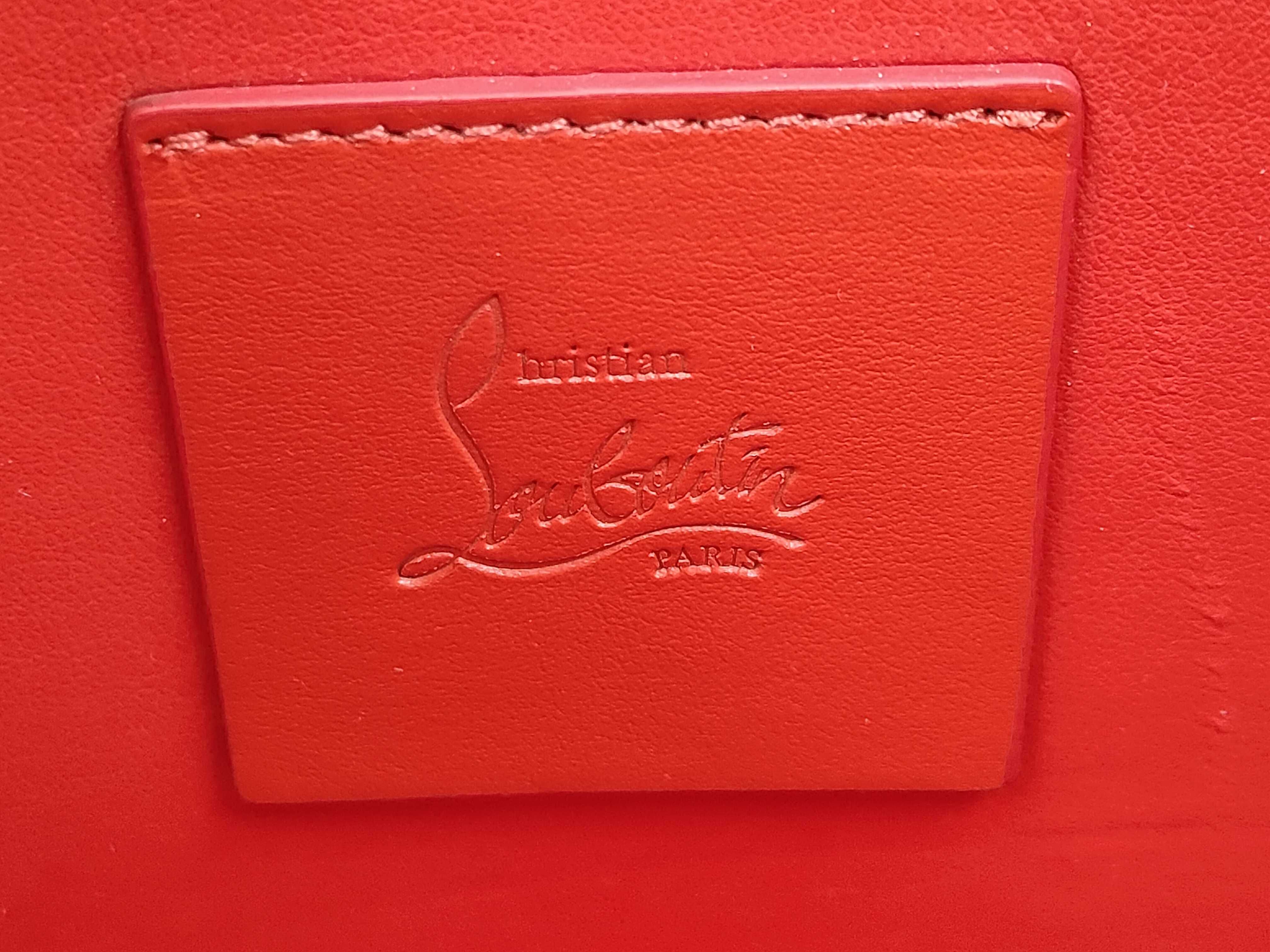 White Leather Clutch Bag Shoulder Bag — view 9