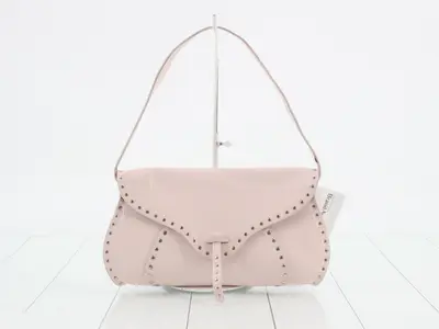 Studded Leather Handbag