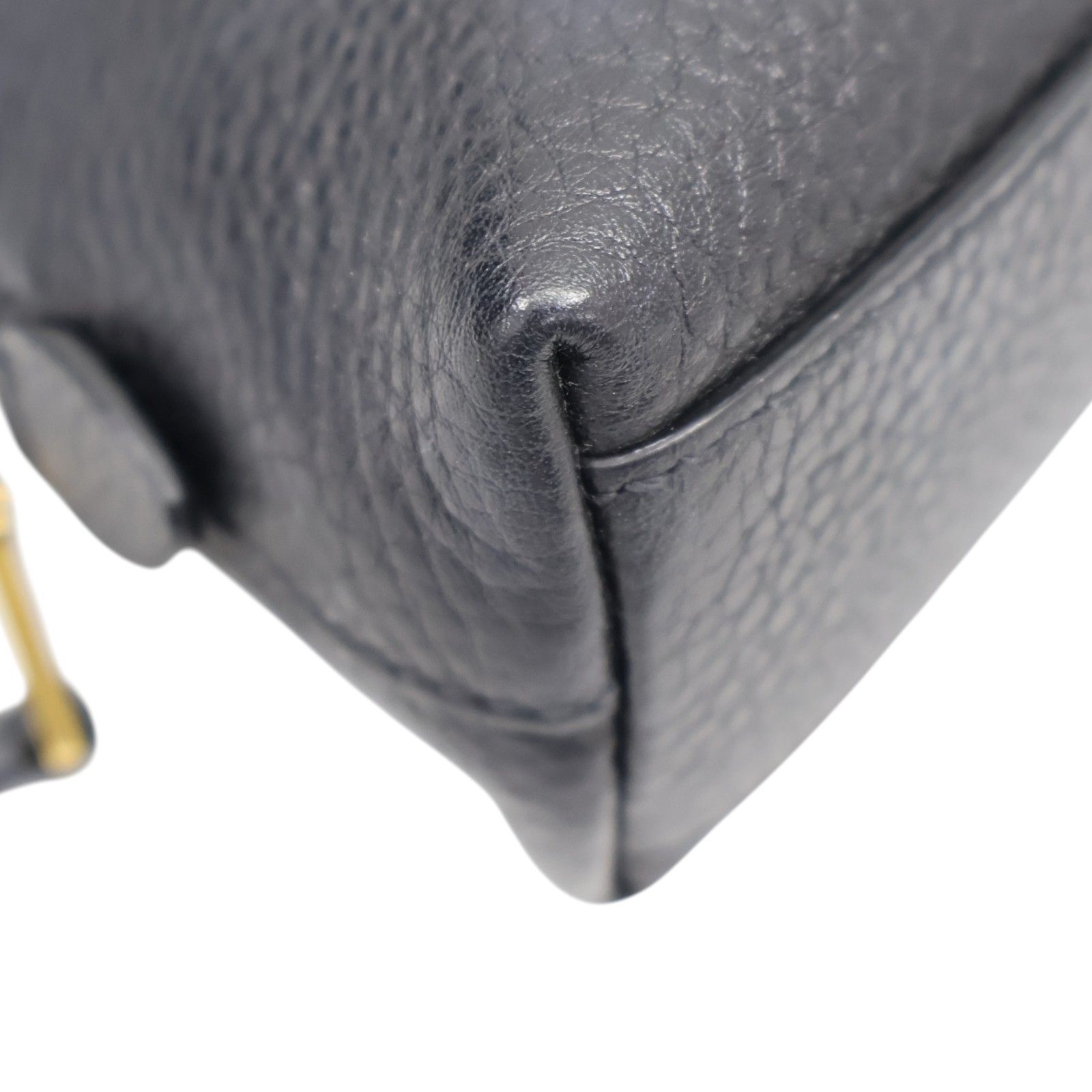 Black Calfskin Cosmetic Pouch — view 11