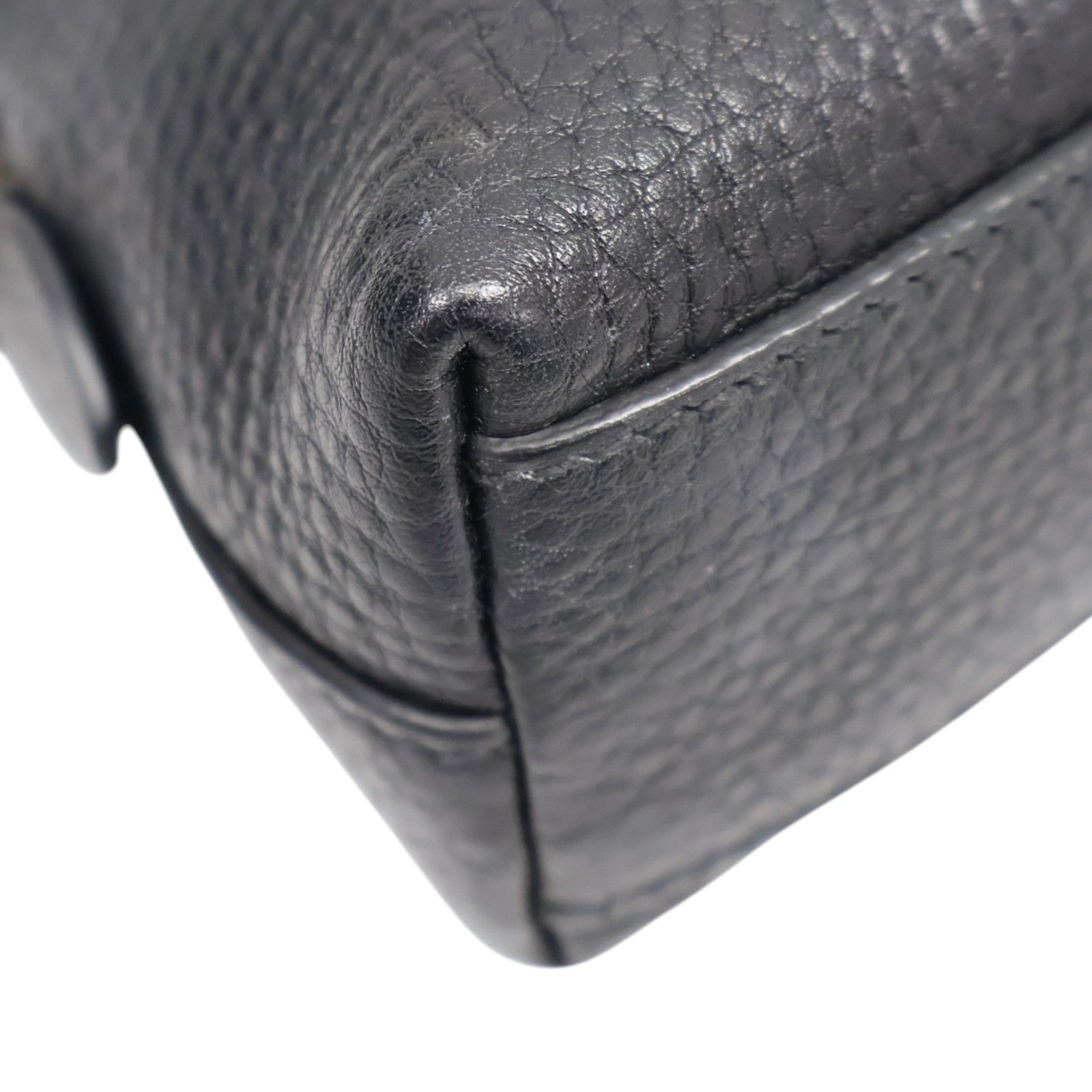 Black Calfskin Cosmetic Pouch — view 13