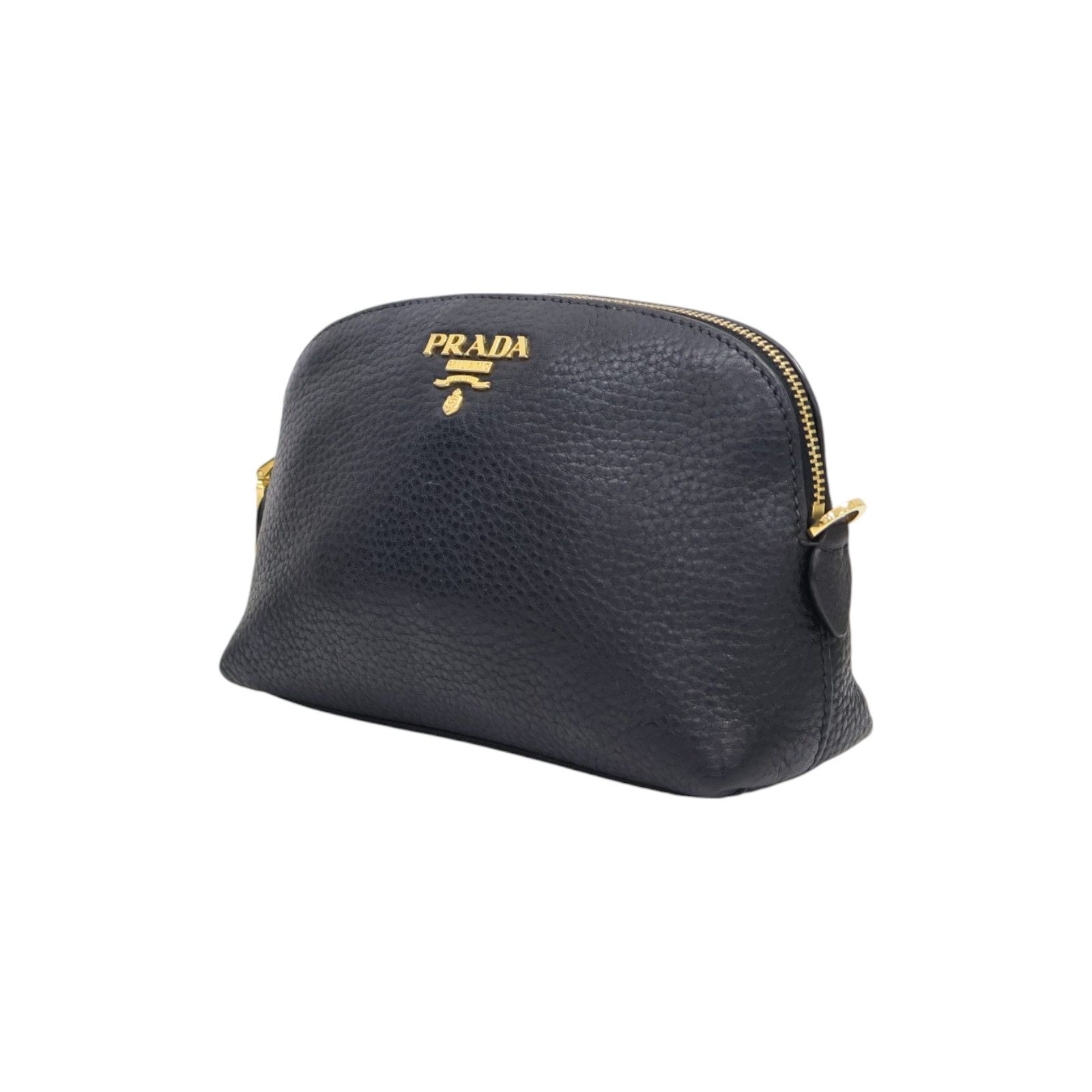 Black Calfskin Cosmetic Pouch — view 3