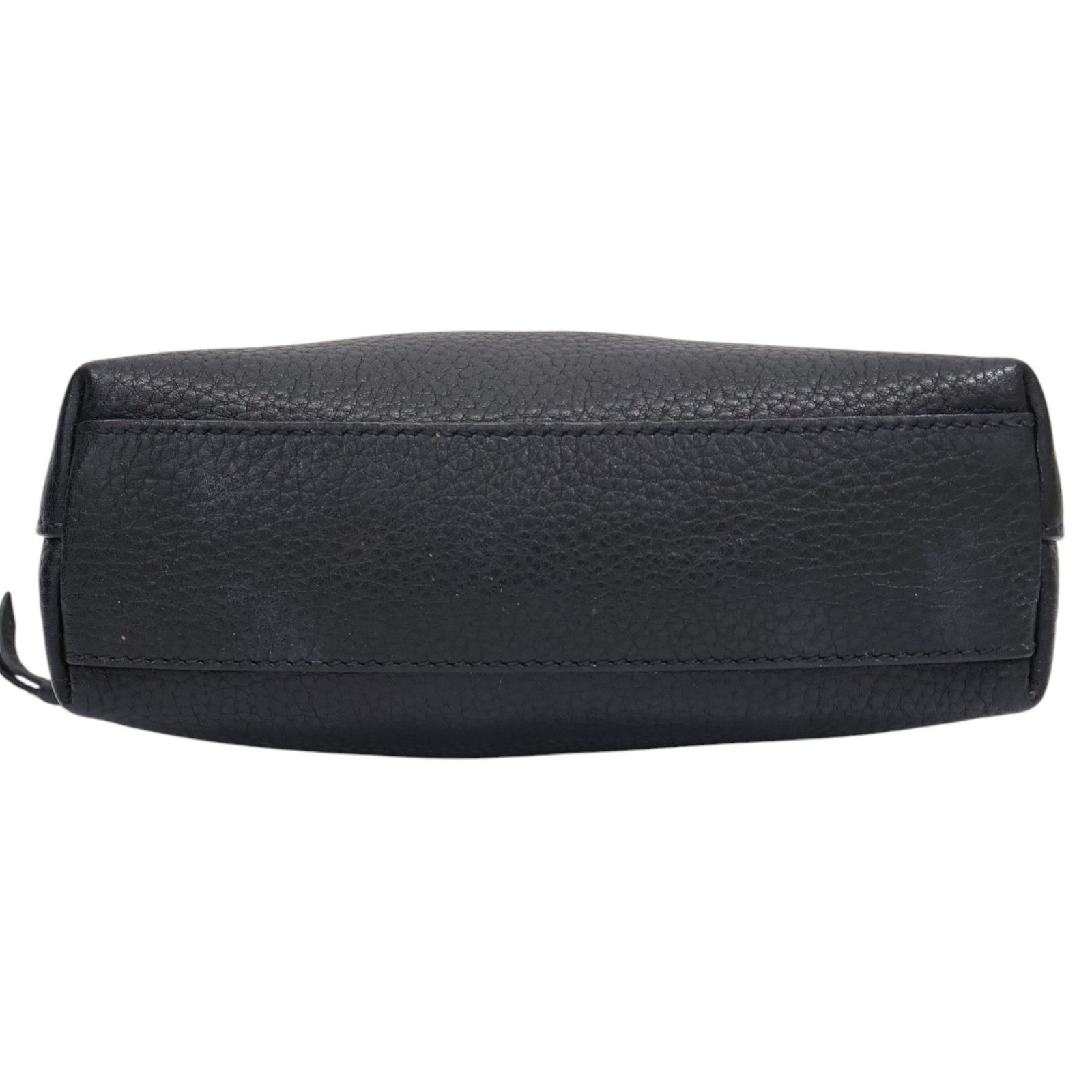 Black Calfskin Cosmetic Pouch — view 4