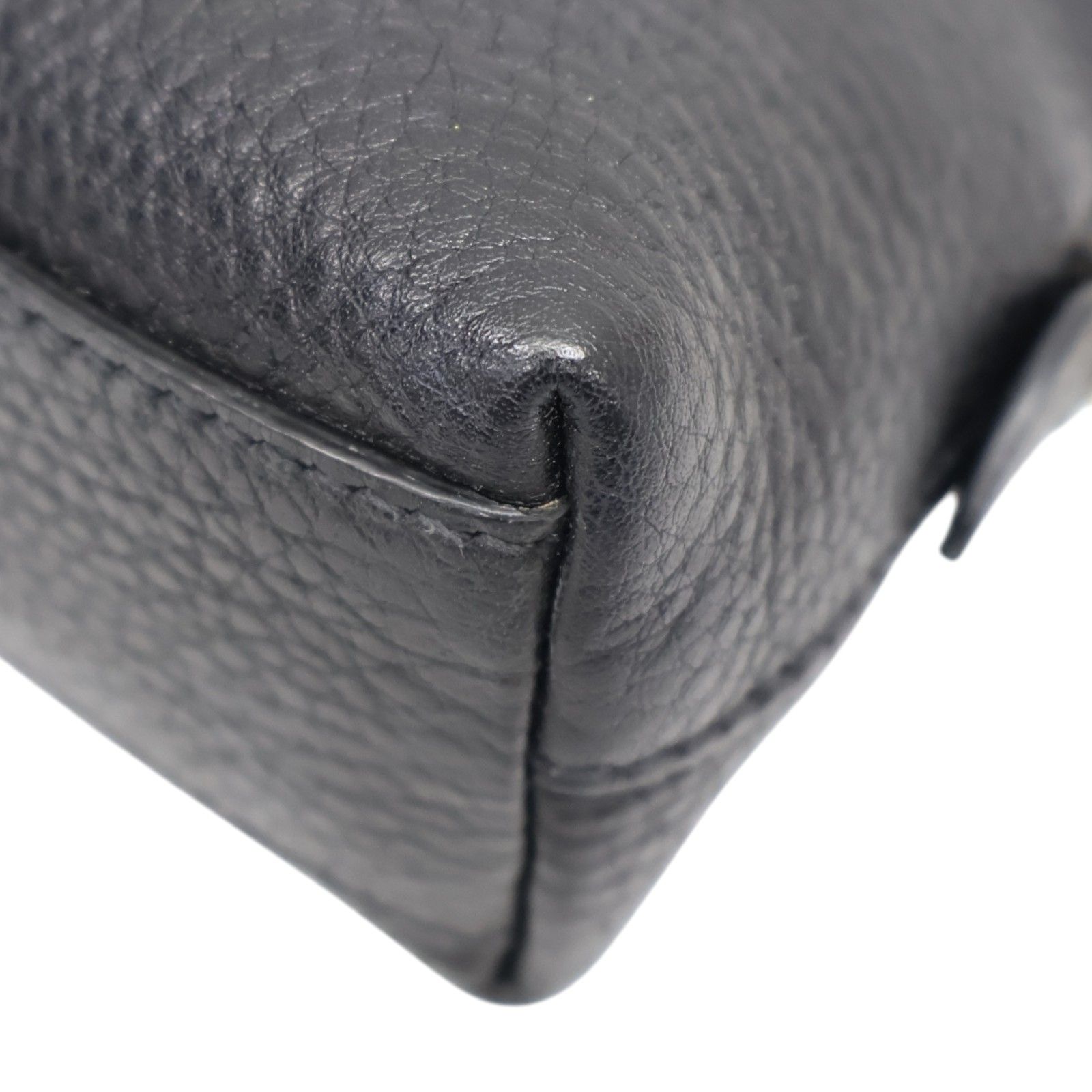 Black Calfskin Cosmetic Pouch — view 10