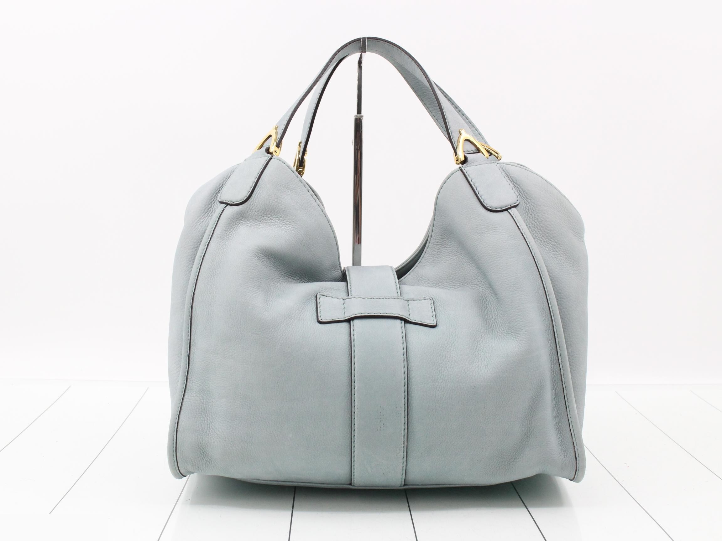 Stirrup Nubuck Shoulder Bag — view 2