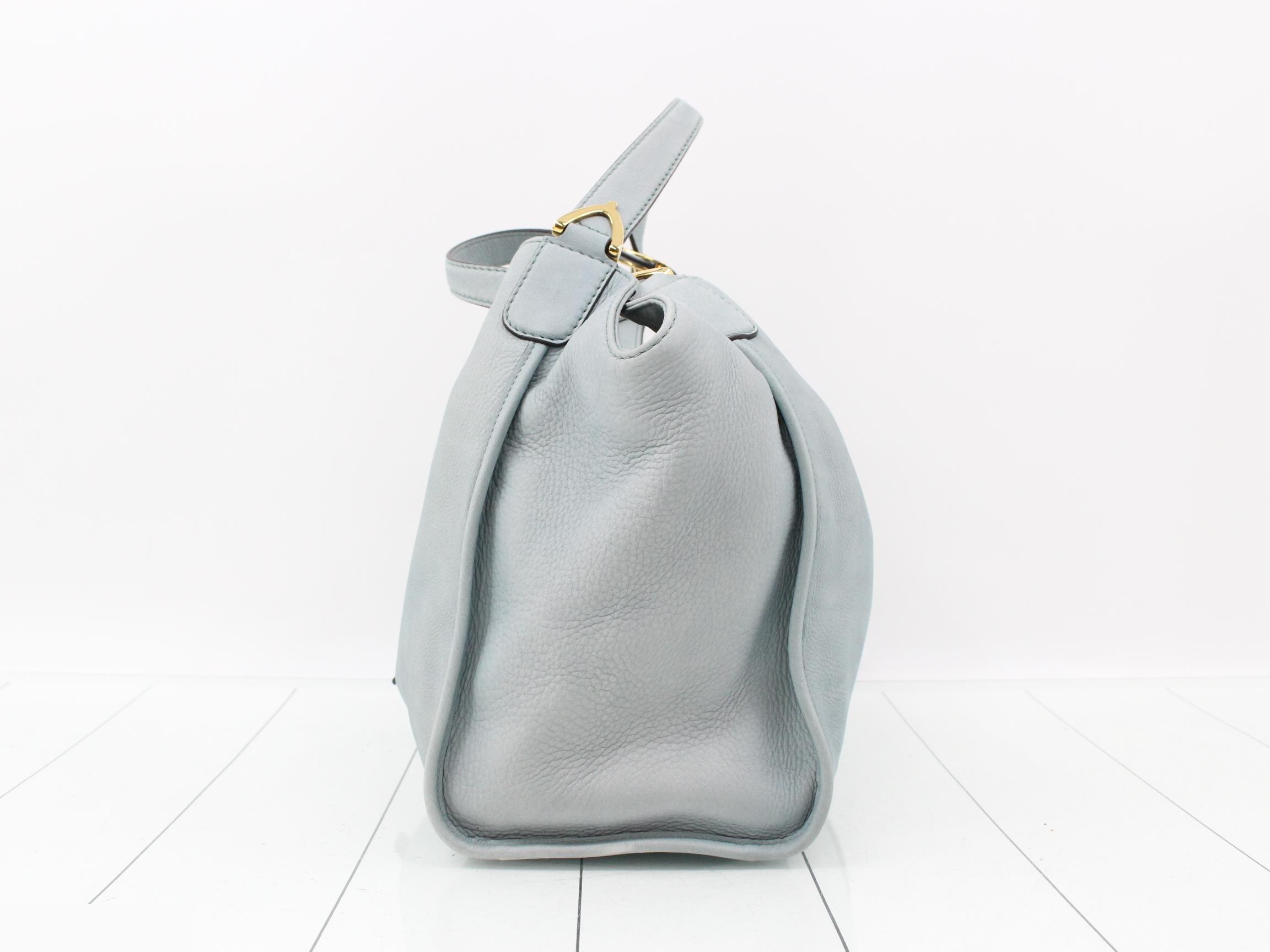 Stirrup Nubuck Shoulder Bag — view 3