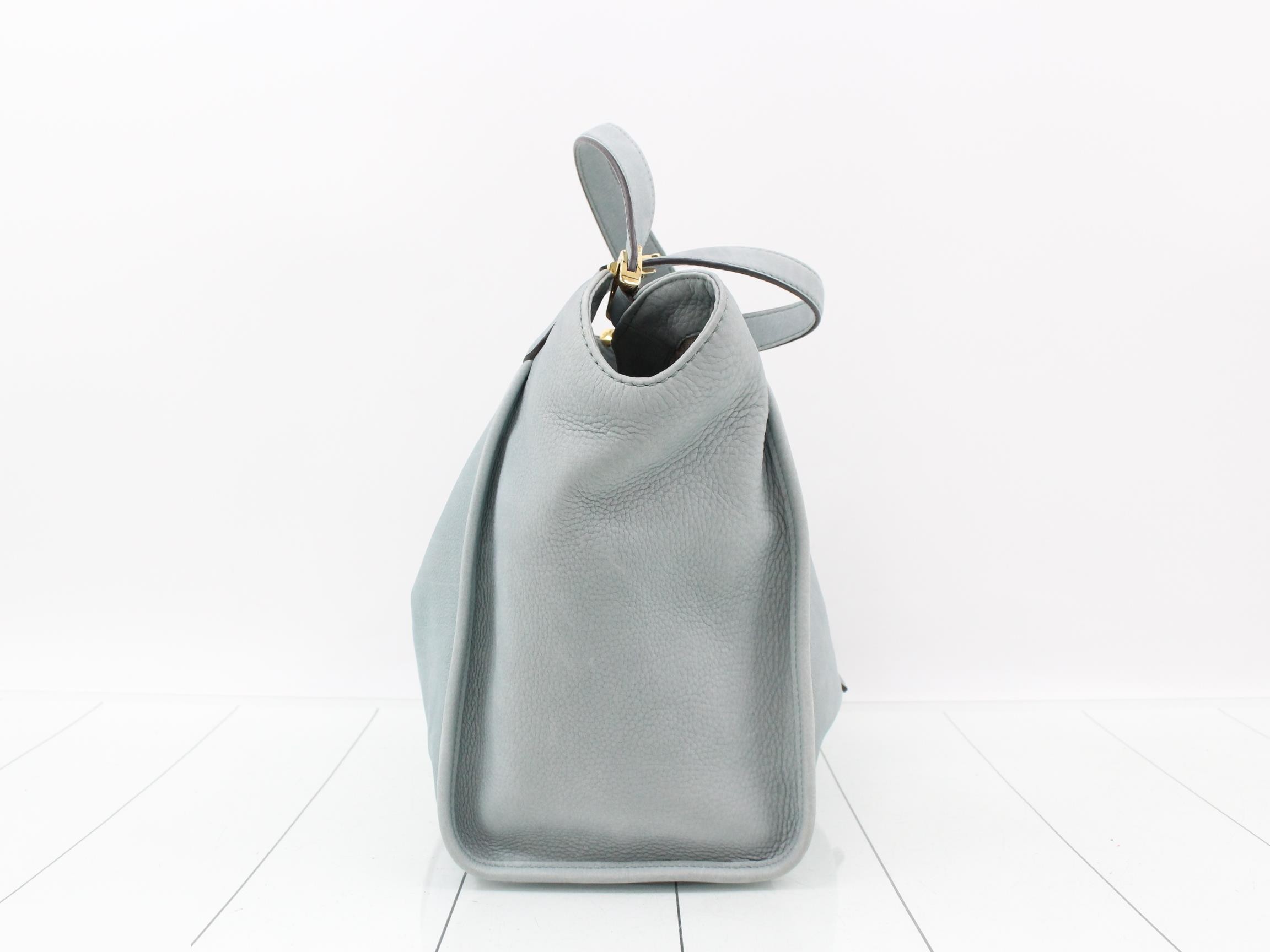 Stirrup Nubuck Shoulder Bag — view 4